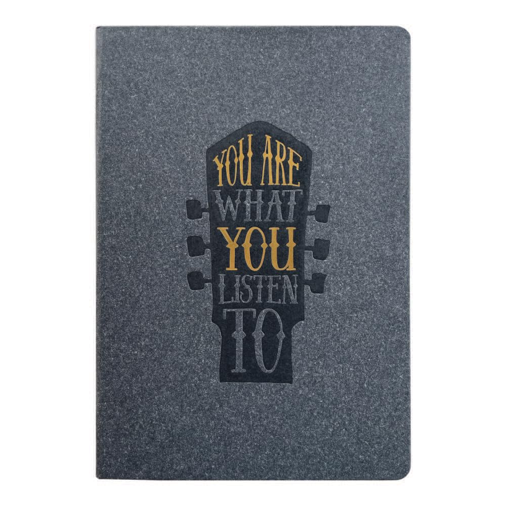 Anupam Natal A5 Ruled Journal Notebook 192 Pages 80Gsm Lined Notebook 100% Recycled Paper Cover with Gold Foiling Designer Titles Journal for Notes Taking & Writing in School and Office - Image 4