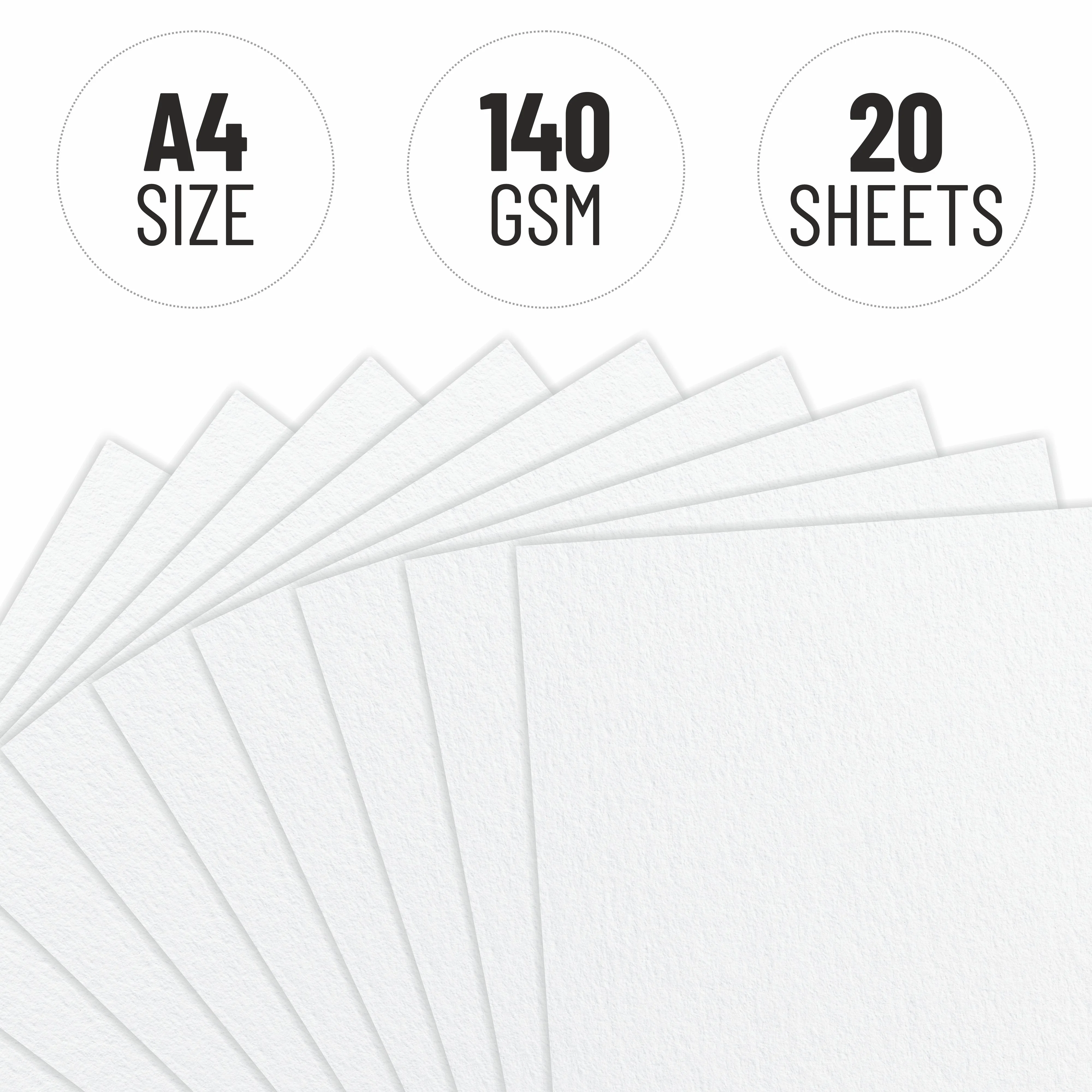 Anupam Sketch-O Cartridge Drawing Paper for sketching and drawing Loose sheets 140 GSM - Image 17