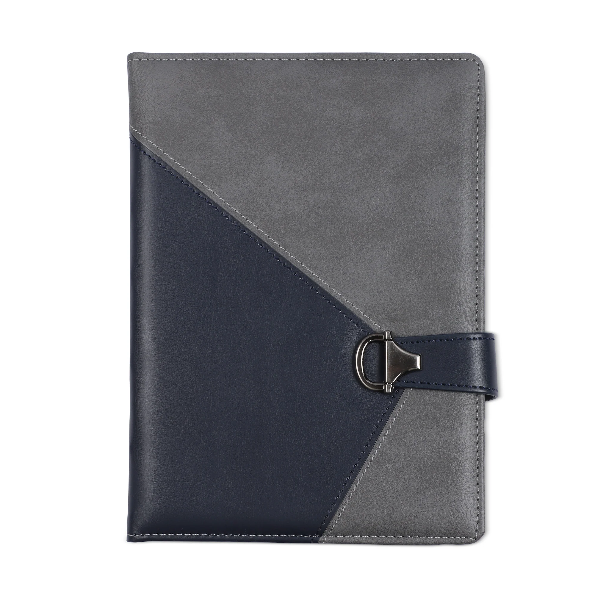 Anupam Ornate A5 Notebooks 192 Pages Smooth Leather Dual Tone PU Softcover Notebook with Smart Magnetic Closure 80gsm Paper - - Image 2