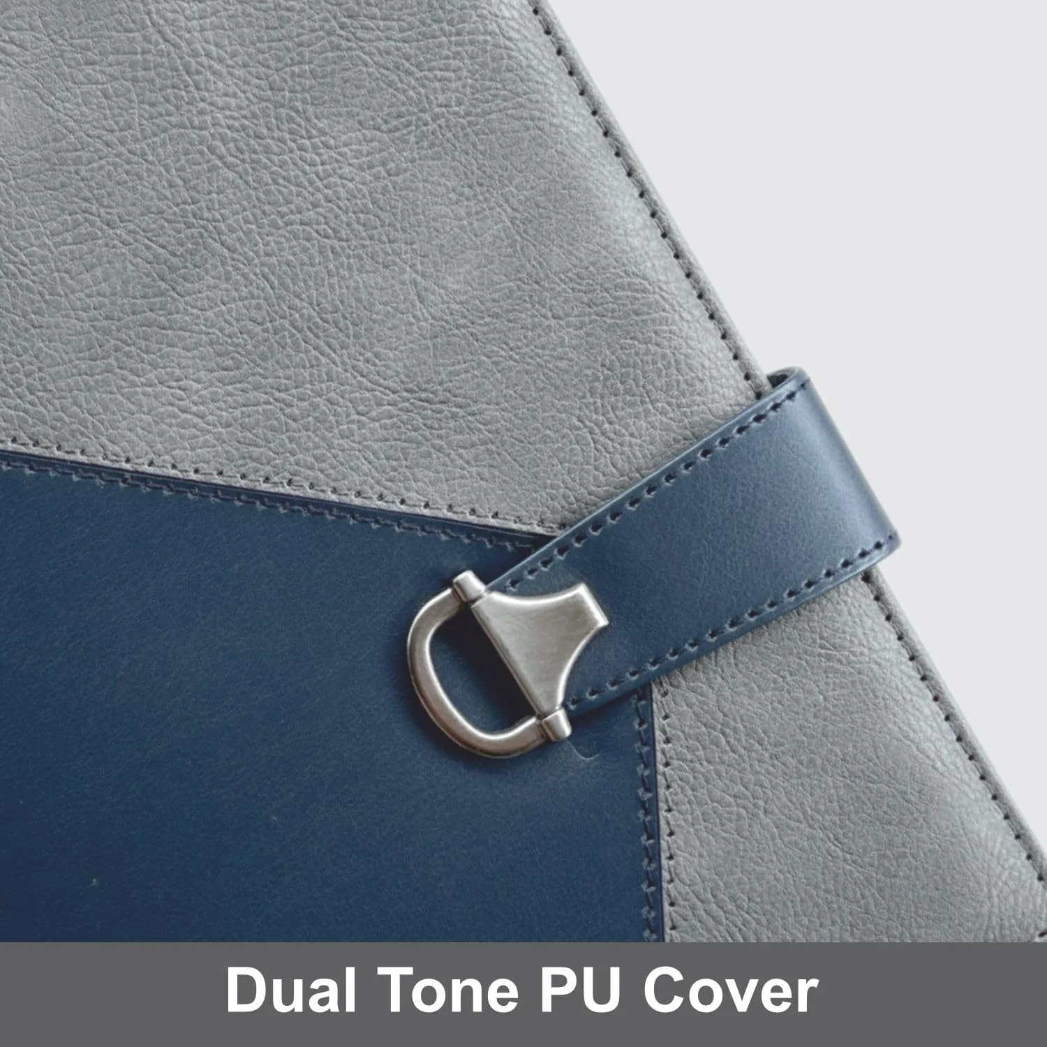 Anupam Ornate A5 Notebooks 192 Pages Smooth Leather Dual Tone PU Softcover Notebook with Smart Magnetic Closure 80gsm Paper - - Image 4