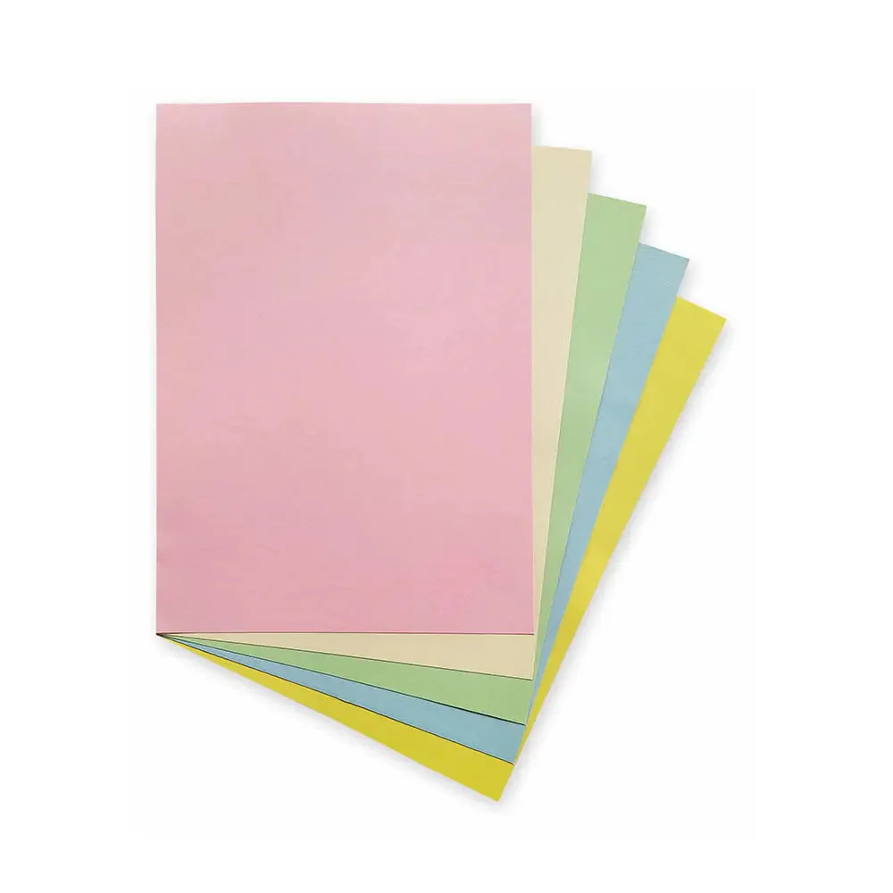 Anupam Colour Paper Pastel Shades 5 colour - 160 GSM Pack - Image 5