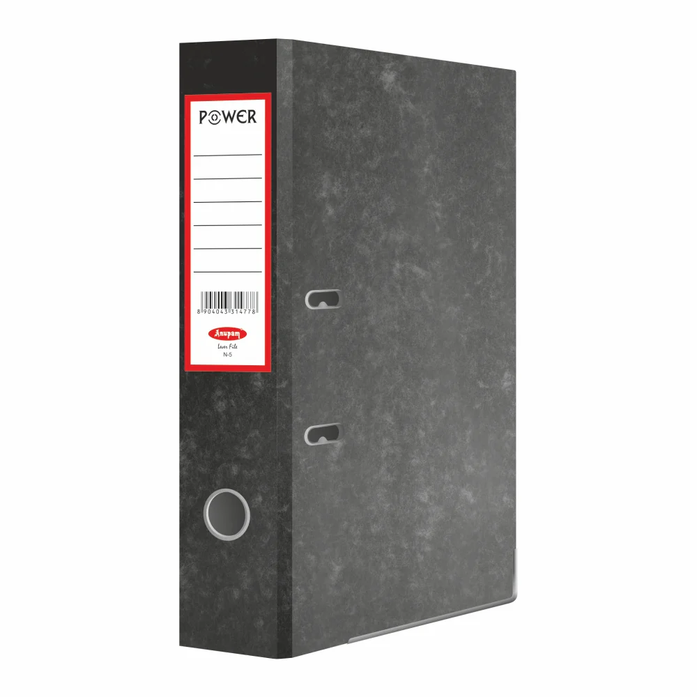 Anupam Power Lever File Full Box File Stone Texture Cover size N5 (Pack of 4) - Image 3