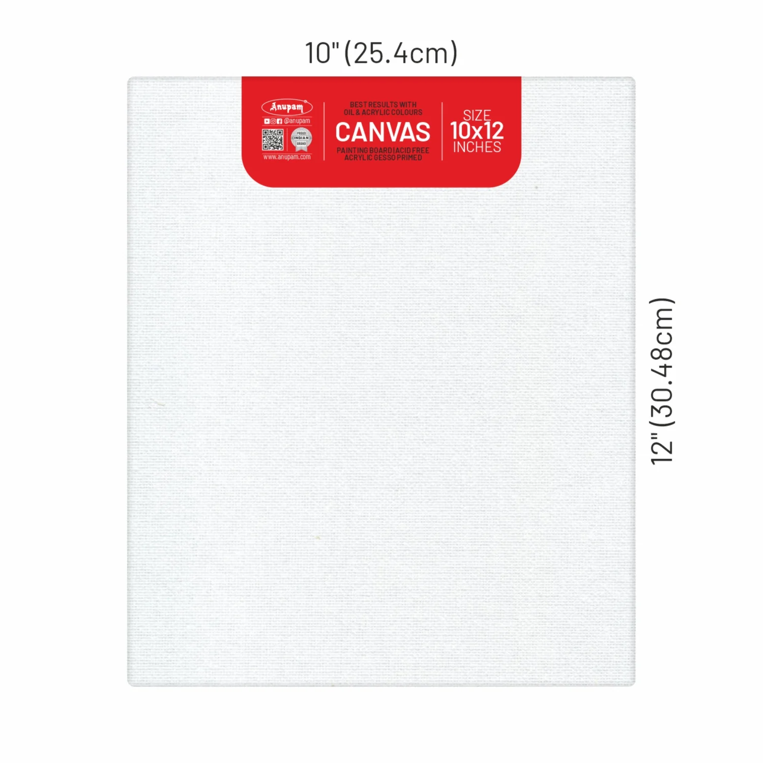 Anupam Primed Canvas Board for Painting, Canvas Boards Painting Canvas Panels for Oil, Acrylic Paint Gouache and Tempera for Beginners & Artists - Image 14