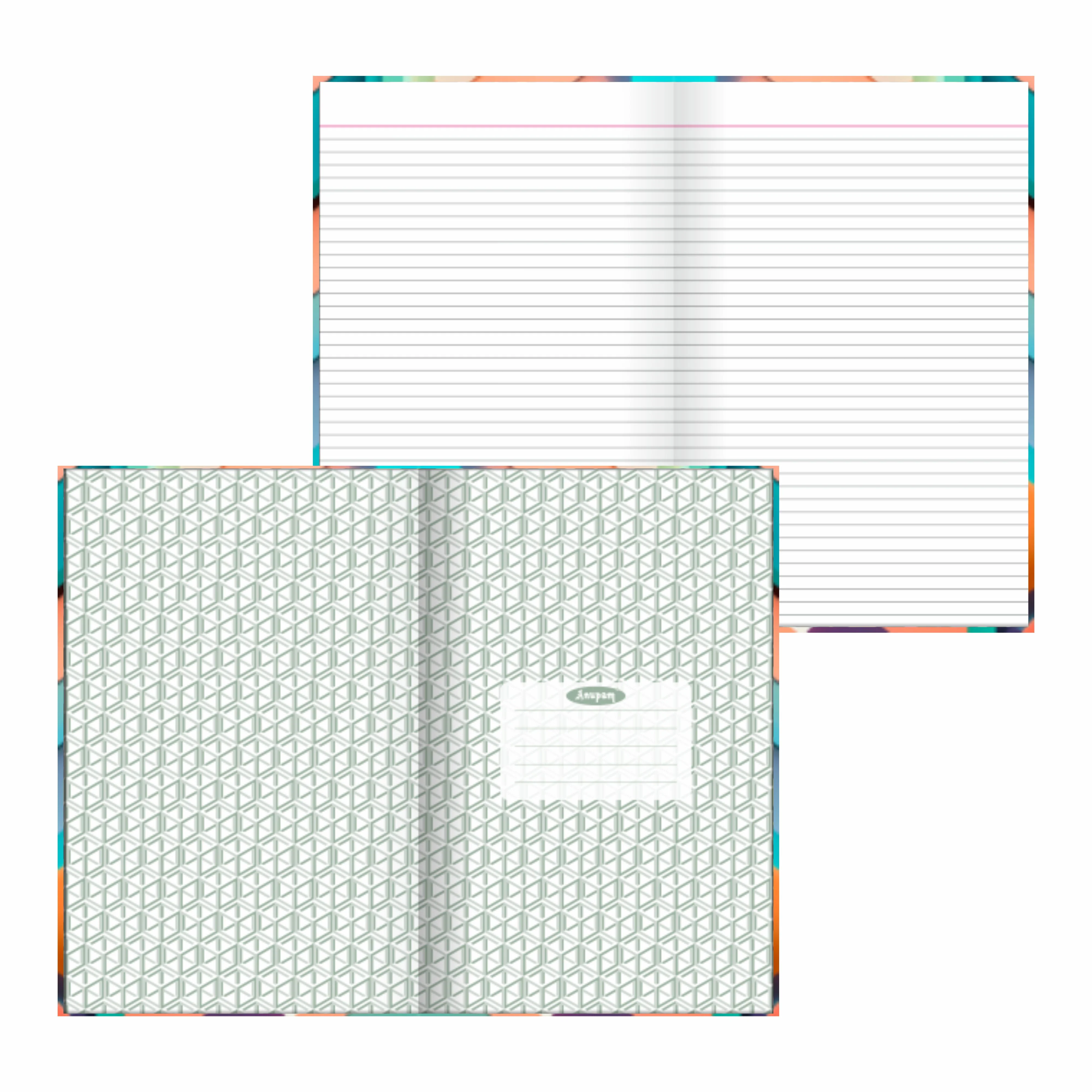 Anupam Rangeela Notebook-Hard cover Long Book-Single Line - 80 GSM Paper For Students-Shops-Office - Image 9