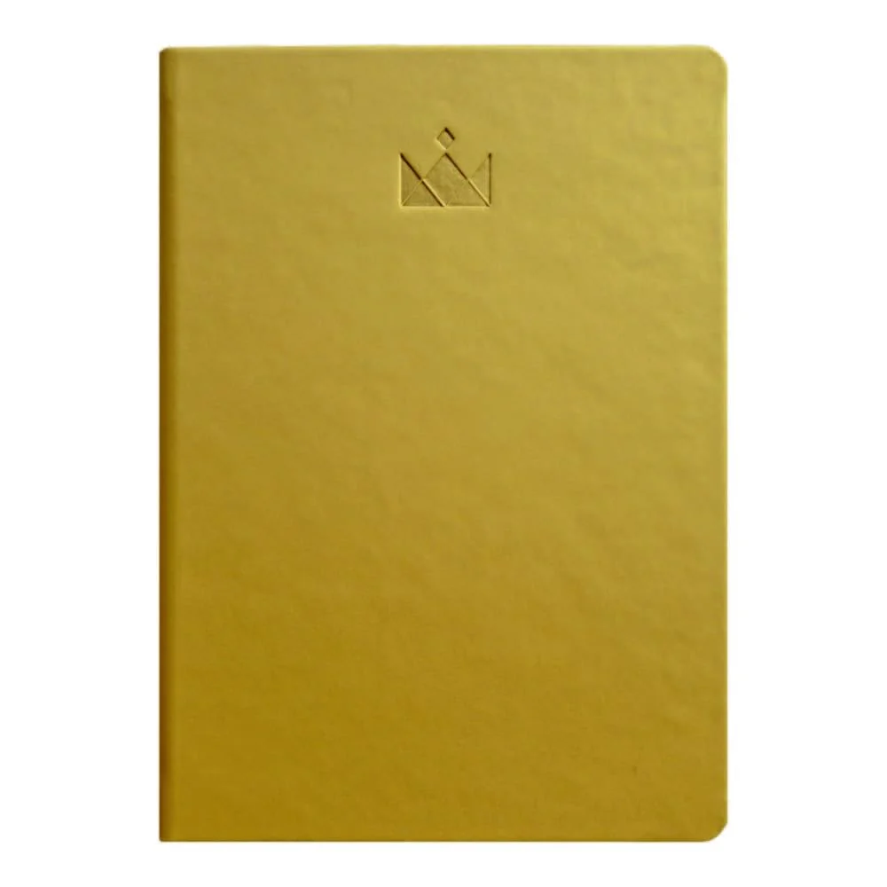 Anupam Ravish Ruled Journal Notebook- A5 192 Pages, 80gsm Paper With Sliver Edges Premium Metallic Finish Cover with Designer Impression Journal Diary - Image 4