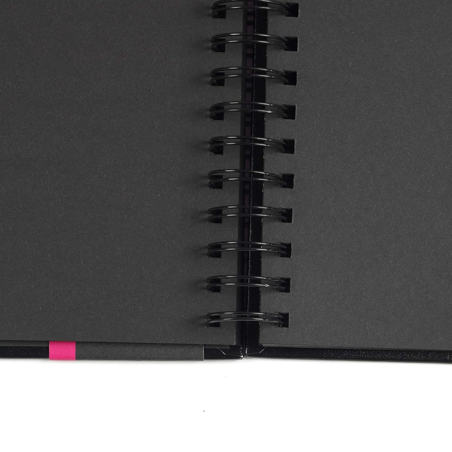 Anupam SketchO Slate Black Paper Sketchbook Wireo Bound-Elastic Closure -180 GSM-Acid Free-80 Pages - Image 11