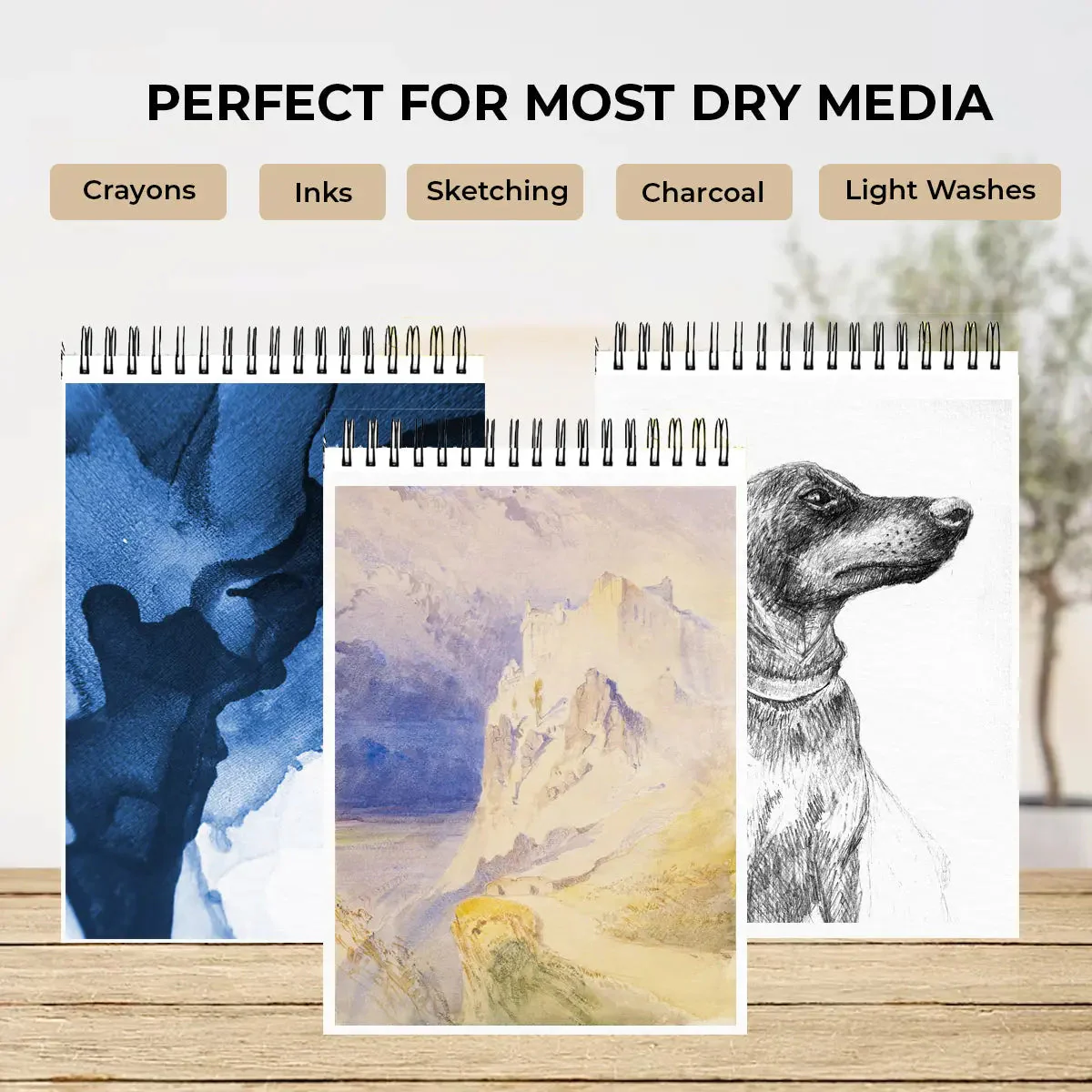 Anupam Sketch-O Sketching and Drawing Sketchbook-Soft Bound-Cartridge Paper-140GSM-Wireo Book - Image 18