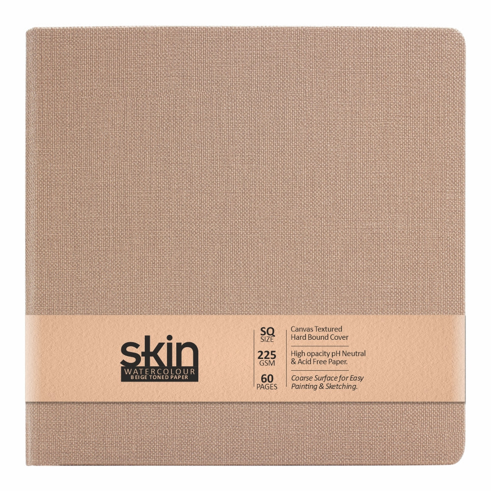 Anupam Skin Toned Watercolour Paper Book-Hardbound-225 GSM - Image 3