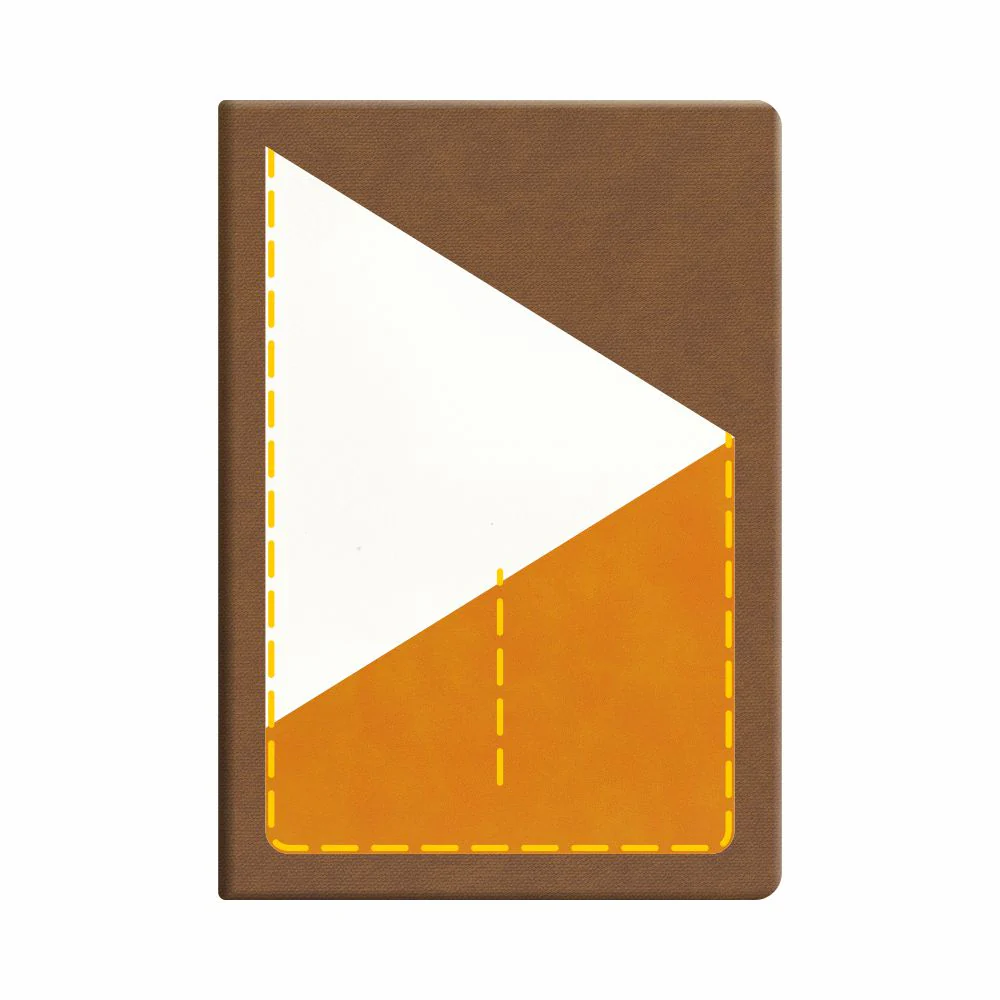 Anupam Slik A5 Journal Notebook 160 Pages, 100 GSM Ink-Friendly Paper, Triple Pockets, Textured Cover – Perfect for Planners, Journals & Professional Use - Image 2