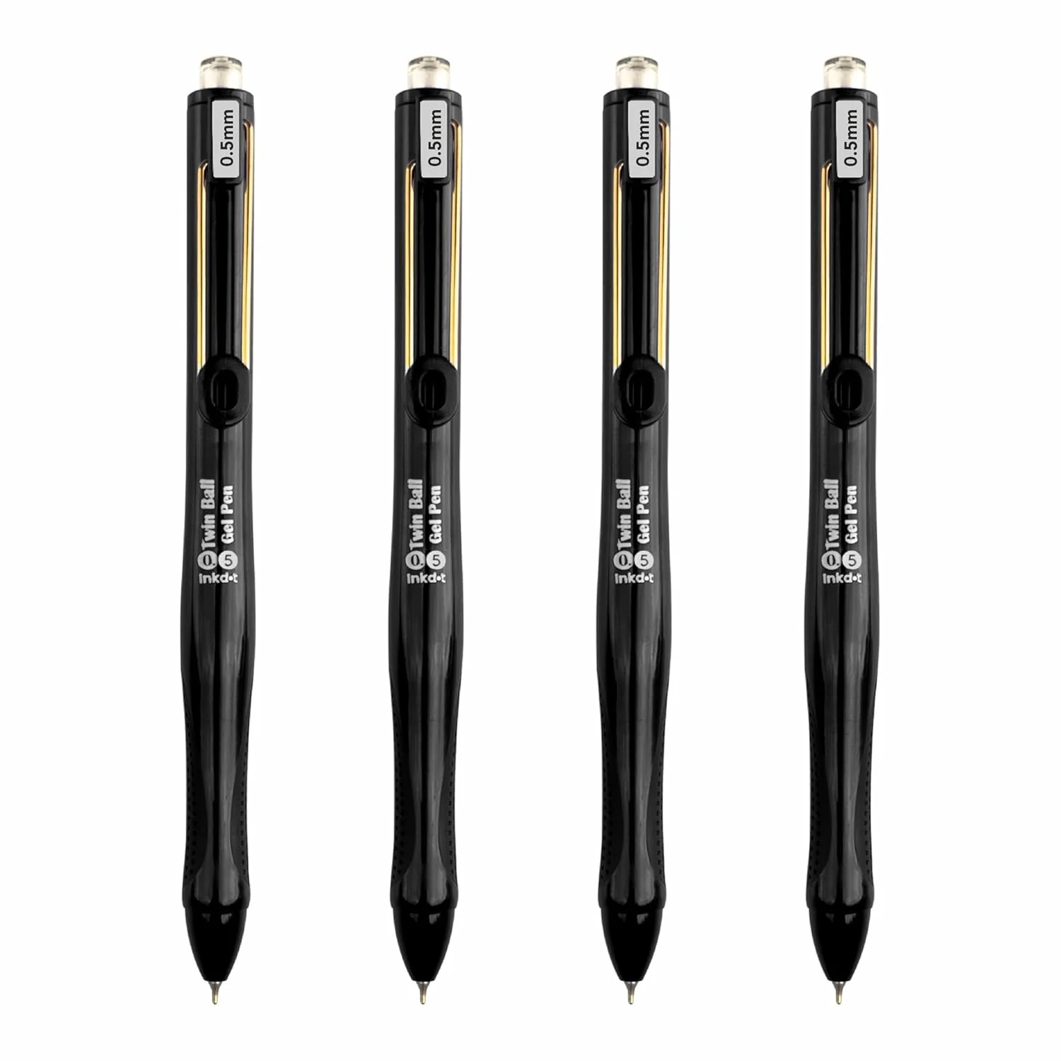 Anupam Snapy Blue Gel Pens, Waterproof Quick Dry BlueInk, 0.5mm Fine Point Retractable Smooth Writing Pens for Journaling, Writing Gel Pen - Image 11