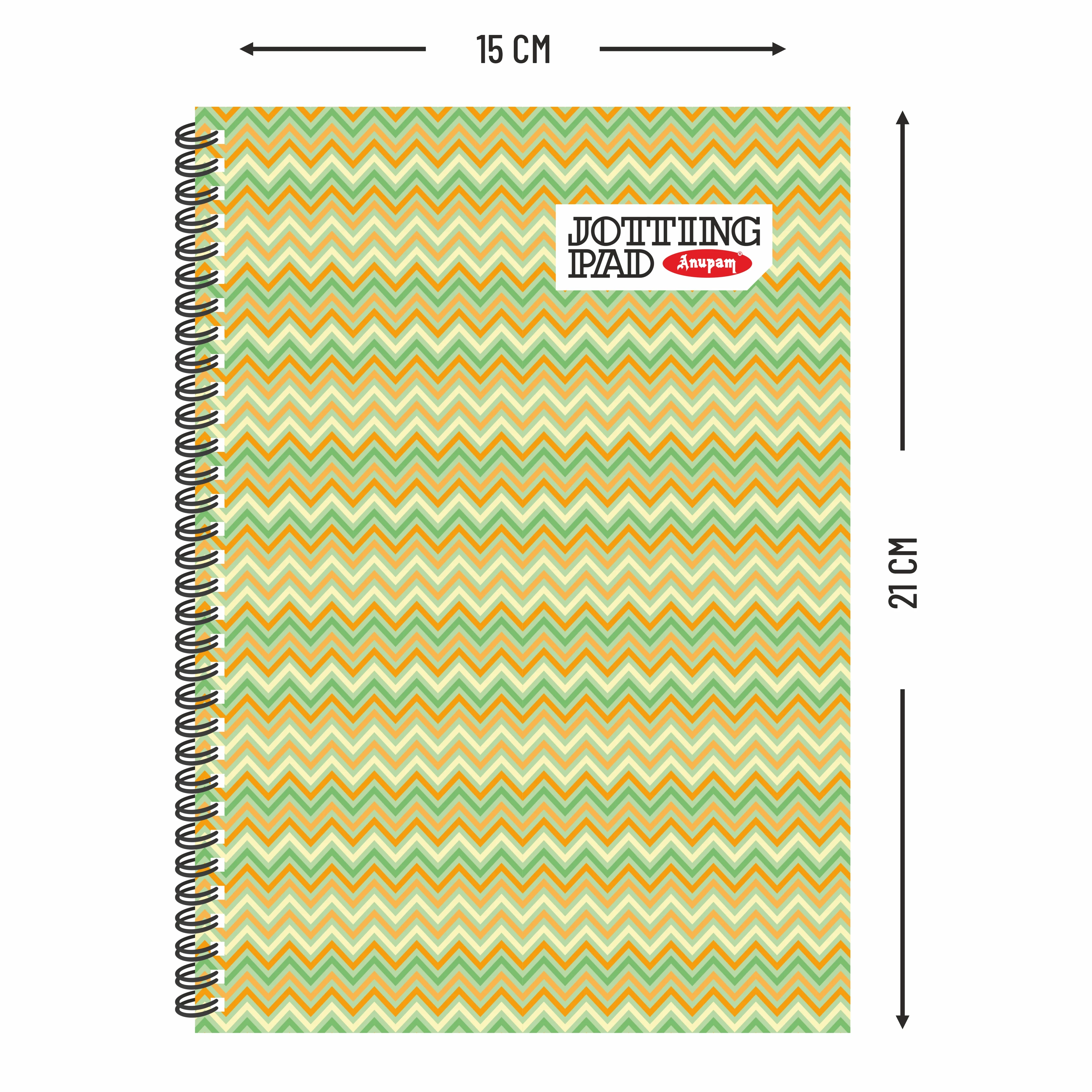Anupam Spiral Jotting Pads-Lined College Ruled Paper Assorted Covers-Spiral Notebook-Memo Pads-100 pages  (Pack) - Image 16