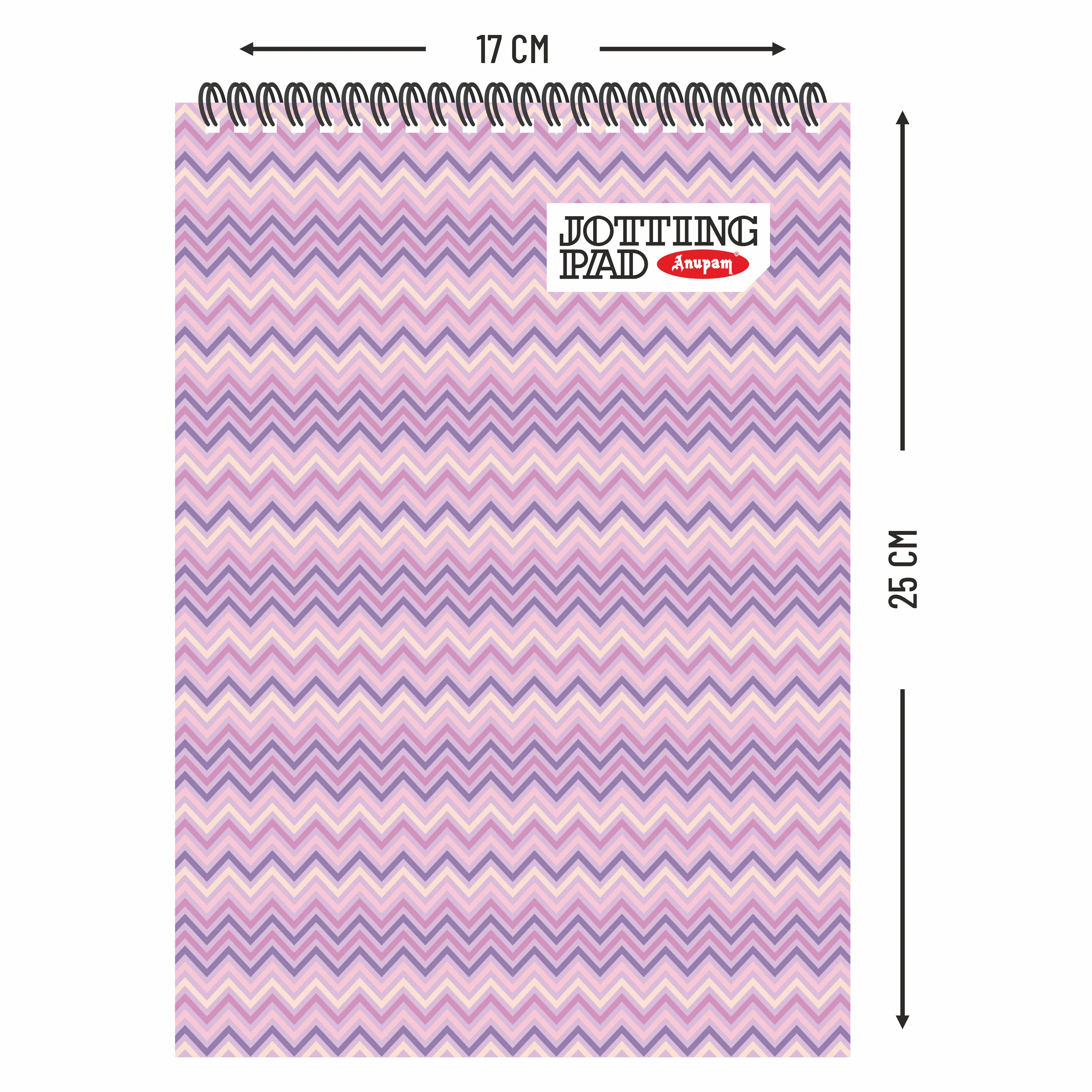 Anupam Spiral Jotting Pads-Lined College Ruled Paper Assorted Covers-Spiral Notebook-Memo Pads-100 pages  (Pack) - Image 23