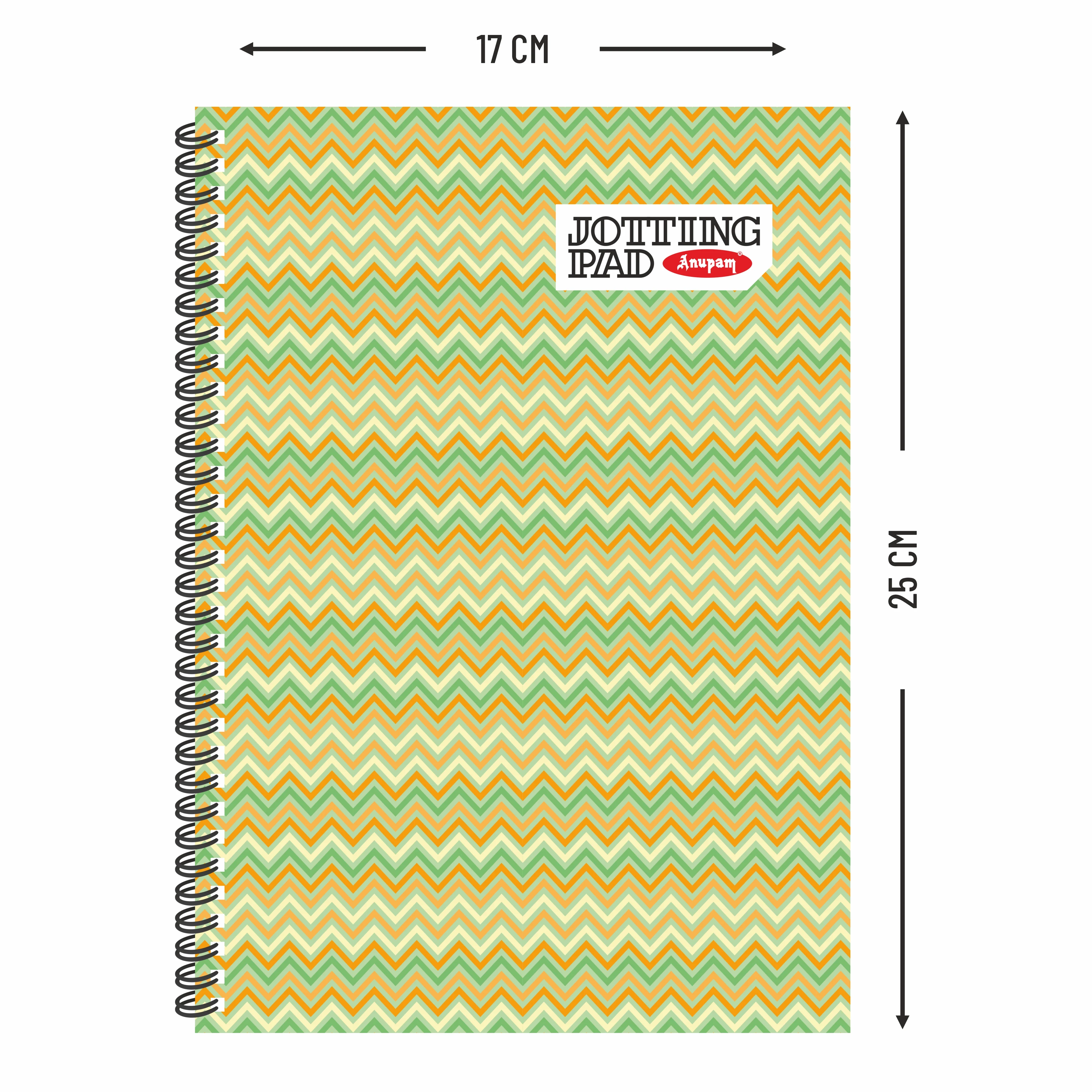 Anupam Spiral Jotting Pads-Lined College Ruled Paper Assorted Covers-Spiral Notebook-Memo Pads-100 pages  (Pack) - Image 25