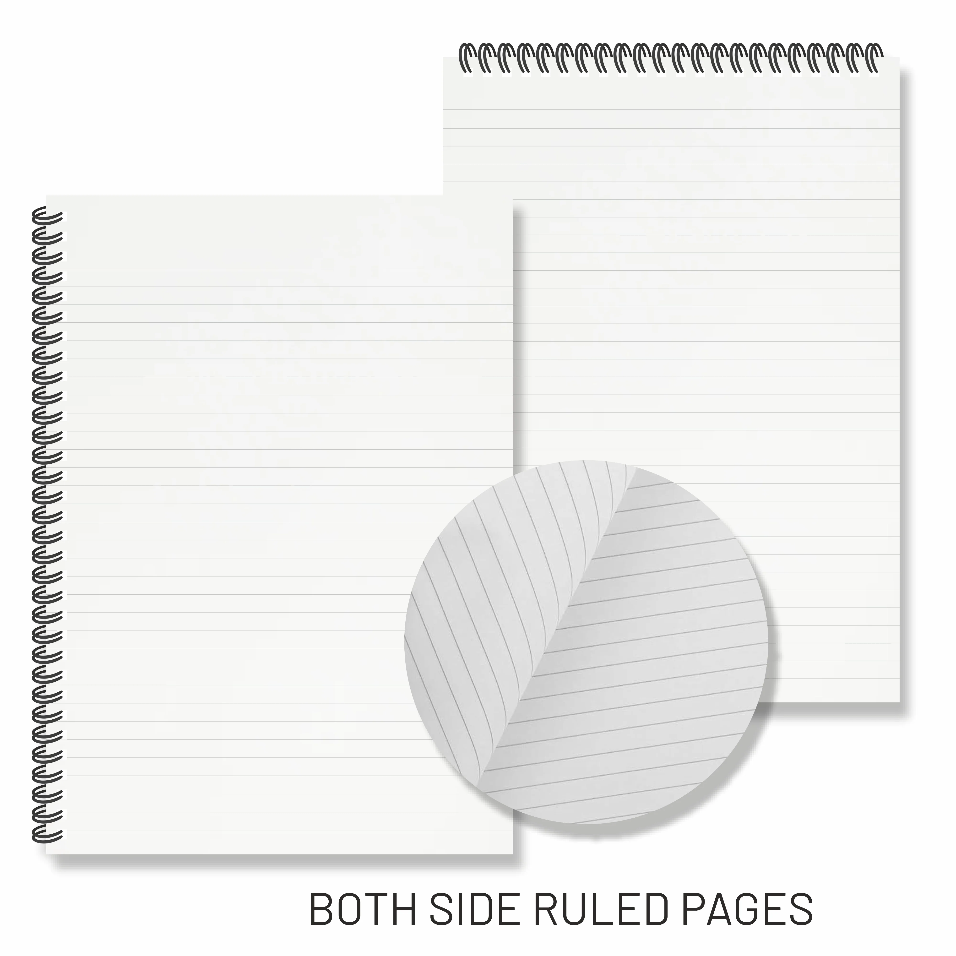 Anupam Spiral Jotting Pads-Lined College Ruled Paper Assorted Covers-Spiral Notebook-Memo Pads-100 pages  (Pack) - Image 29