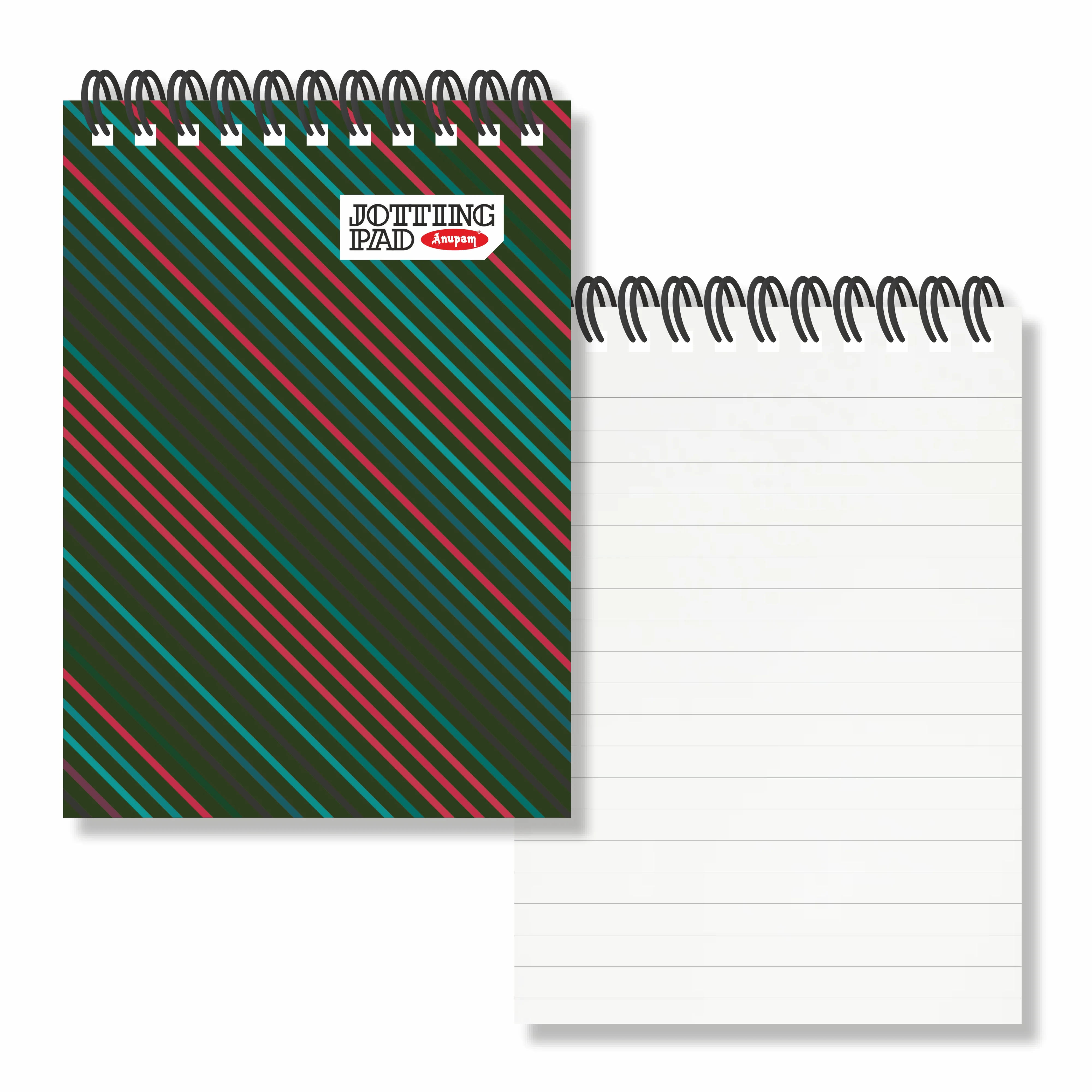 Anupam Spiral Jotting Pads-Lined College Ruled Paper Assorted Covers-Spiral Notebook-Memo Pads-100 pages  (Pack) - Image 6