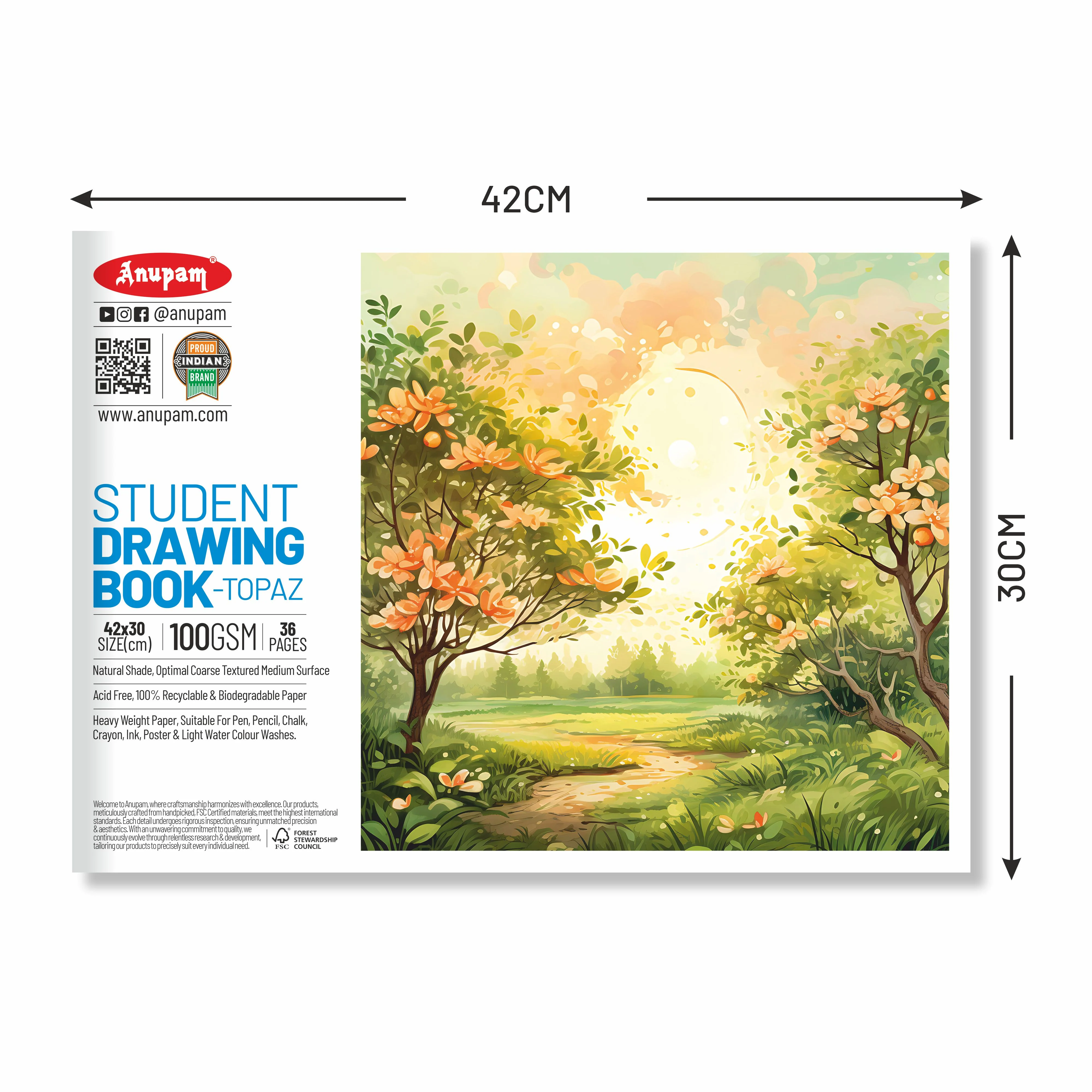 Anupam Student Drawing Book (For Kids) Pack - Image 19