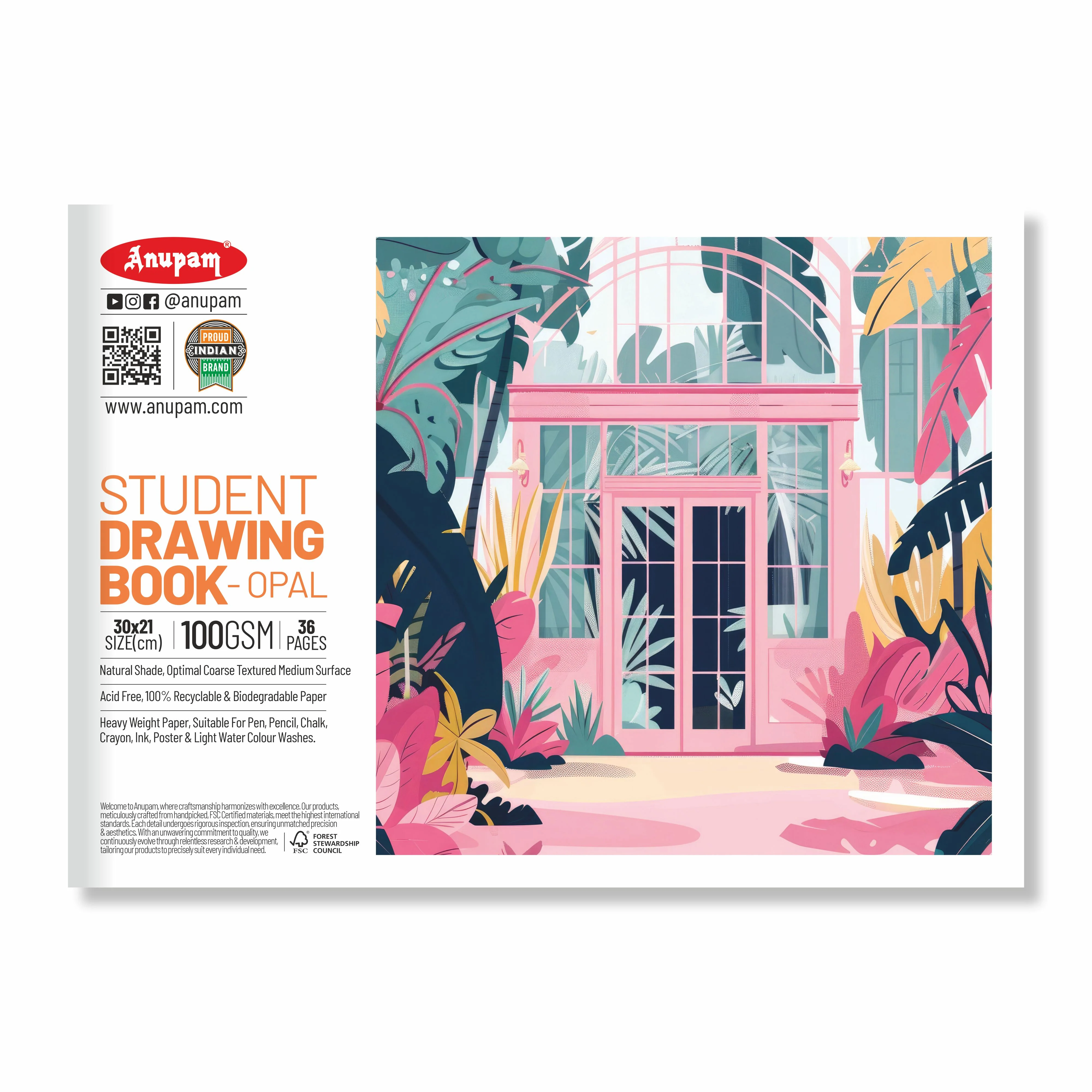 Anupam Student Drawing Book (For Kids) Pack - Image 7