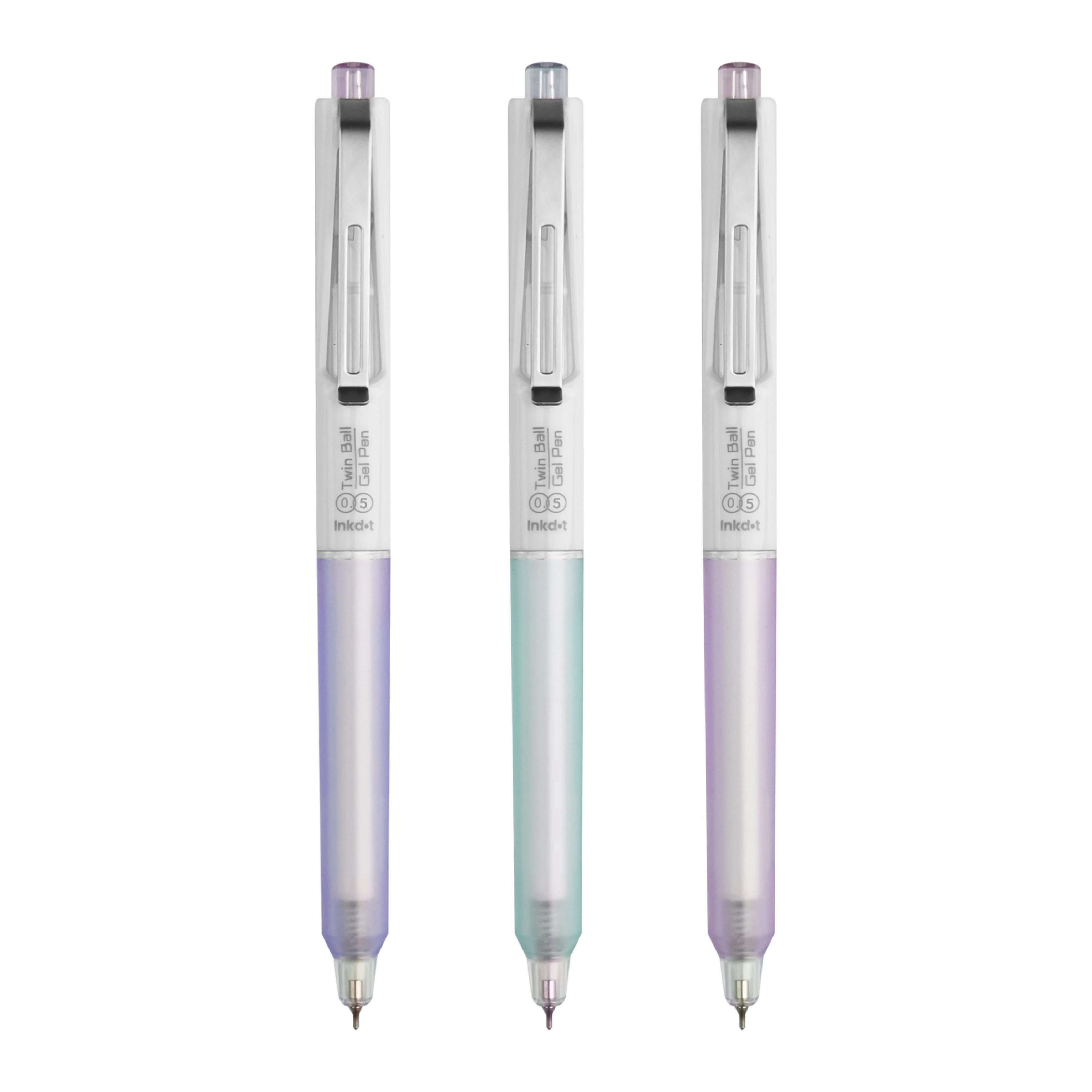 Anupam Sylent Blue Gel Pens, Waterproof Quick Dry Blue Ink, 0.5mm Fine Point Retractable Smooth Writing Pens for Journaling, Writing Gel Pen - Image 11