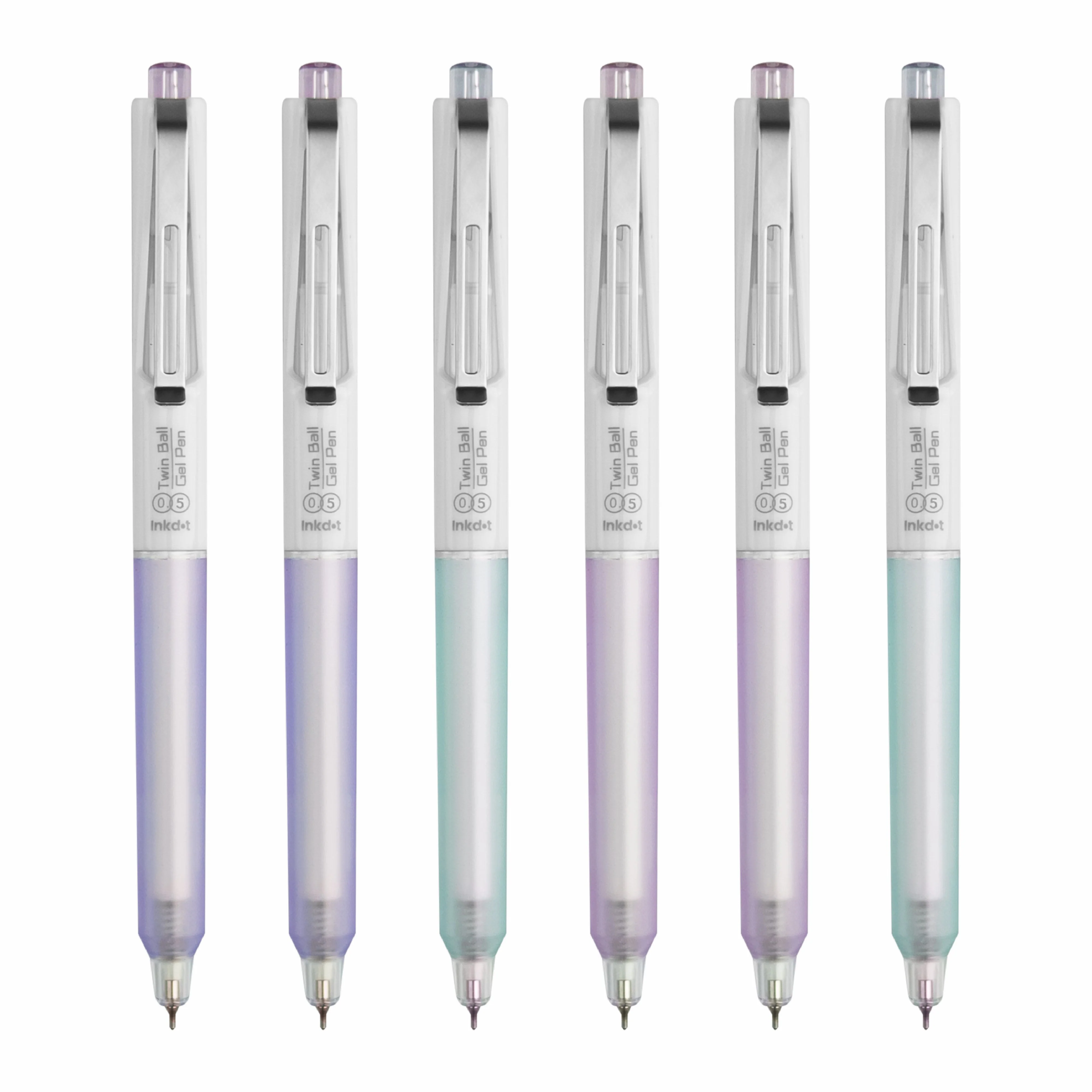 Anupam Sylent Blue Gel Pens, Waterproof Quick Dry Blue Ink, 0.5mm Fine Point Retractable Smooth Writing Pens for Journaling, Writing Gel Pen - Image 13