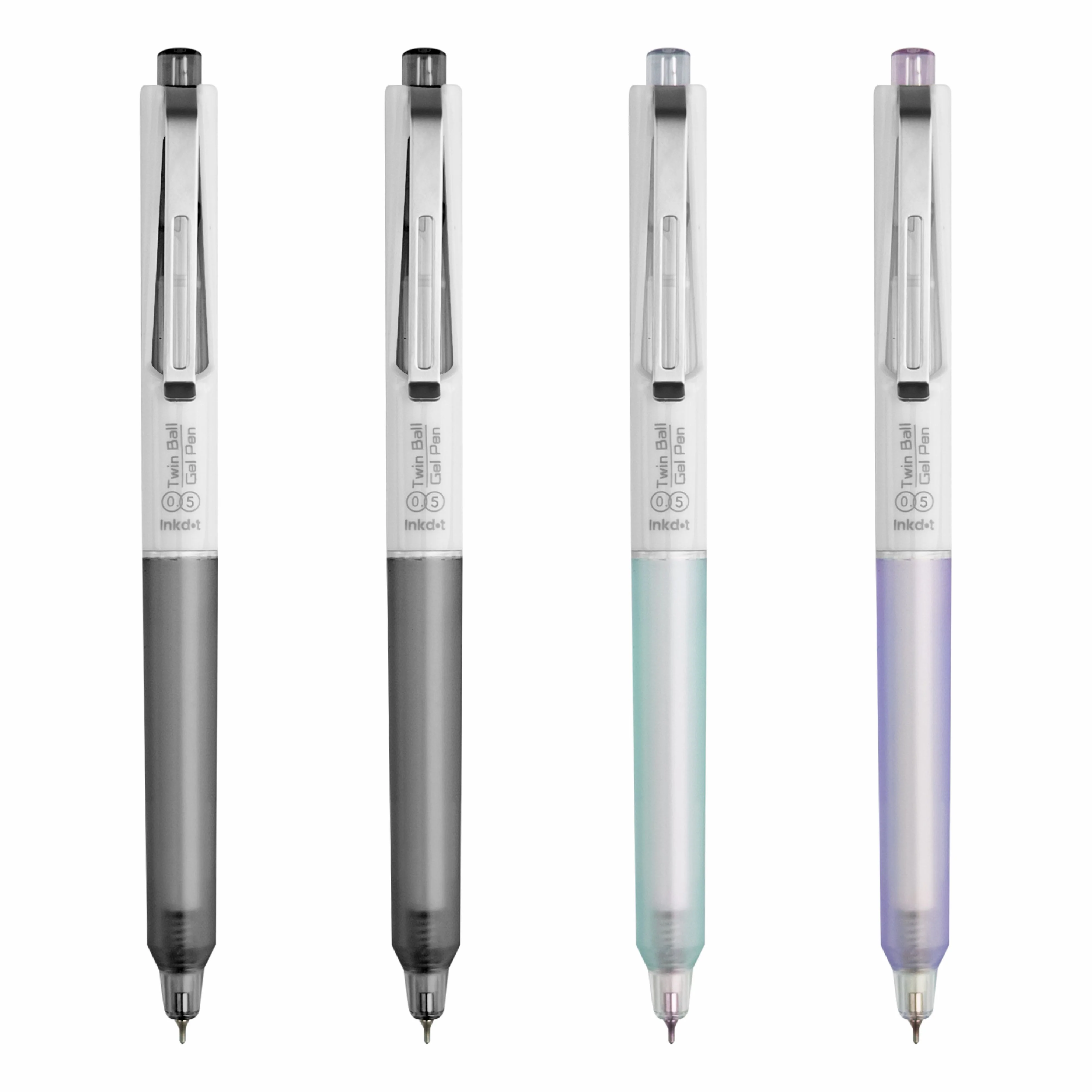 Anupam Sylent Blue Gel Pens, Waterproof Quick Dry Blue Ink, 0.5mm Fine Point Retractable Smooth Writing Pens for Journaling, Writing Gel Pen - Image 16