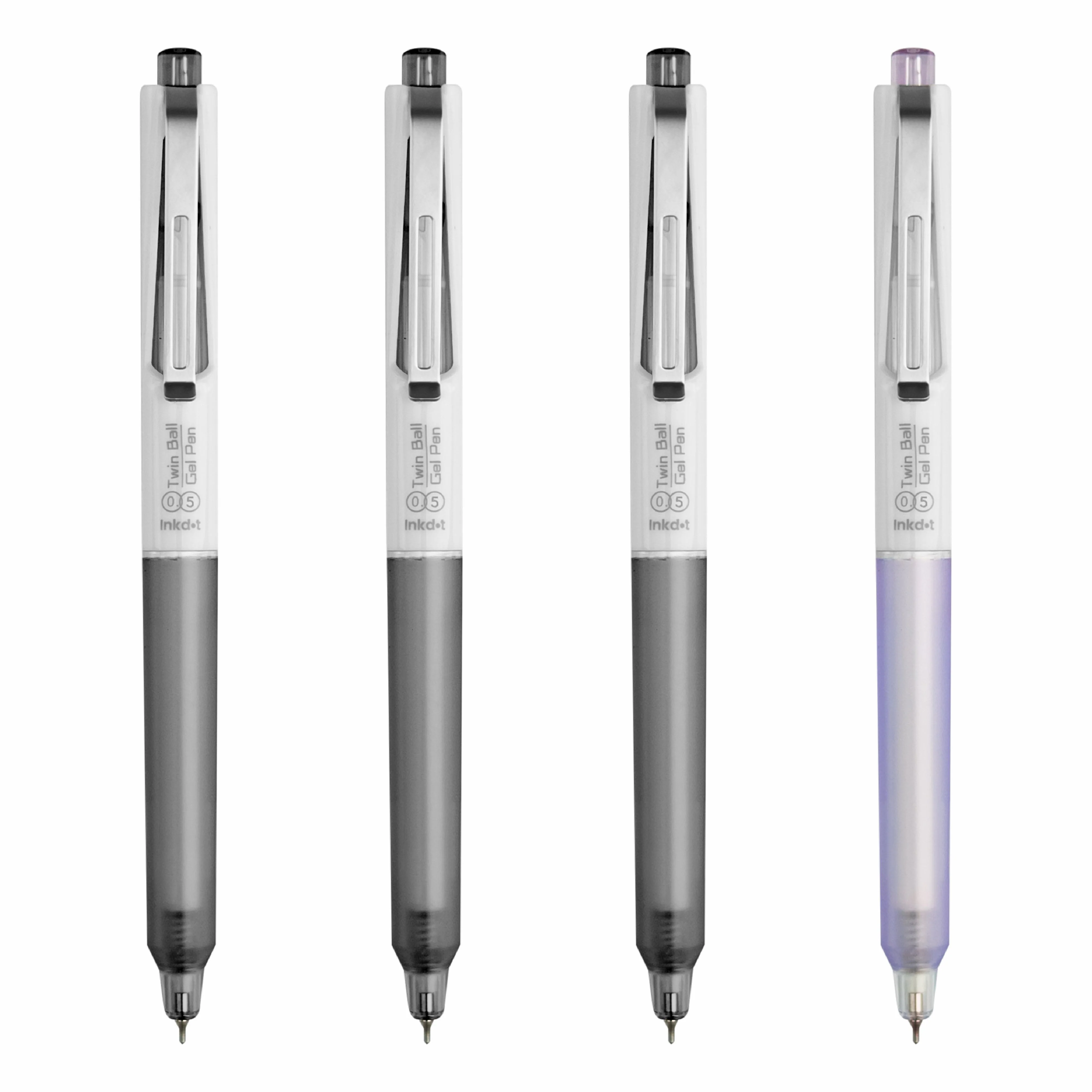 Anupam Sylent Blue Gel Pens, Waterproof Quick Dry Blue Ink, 0.5mm Fine Point Retractable Smooth Writing Pens for Journaling, Writing Gel Pen - Image 17