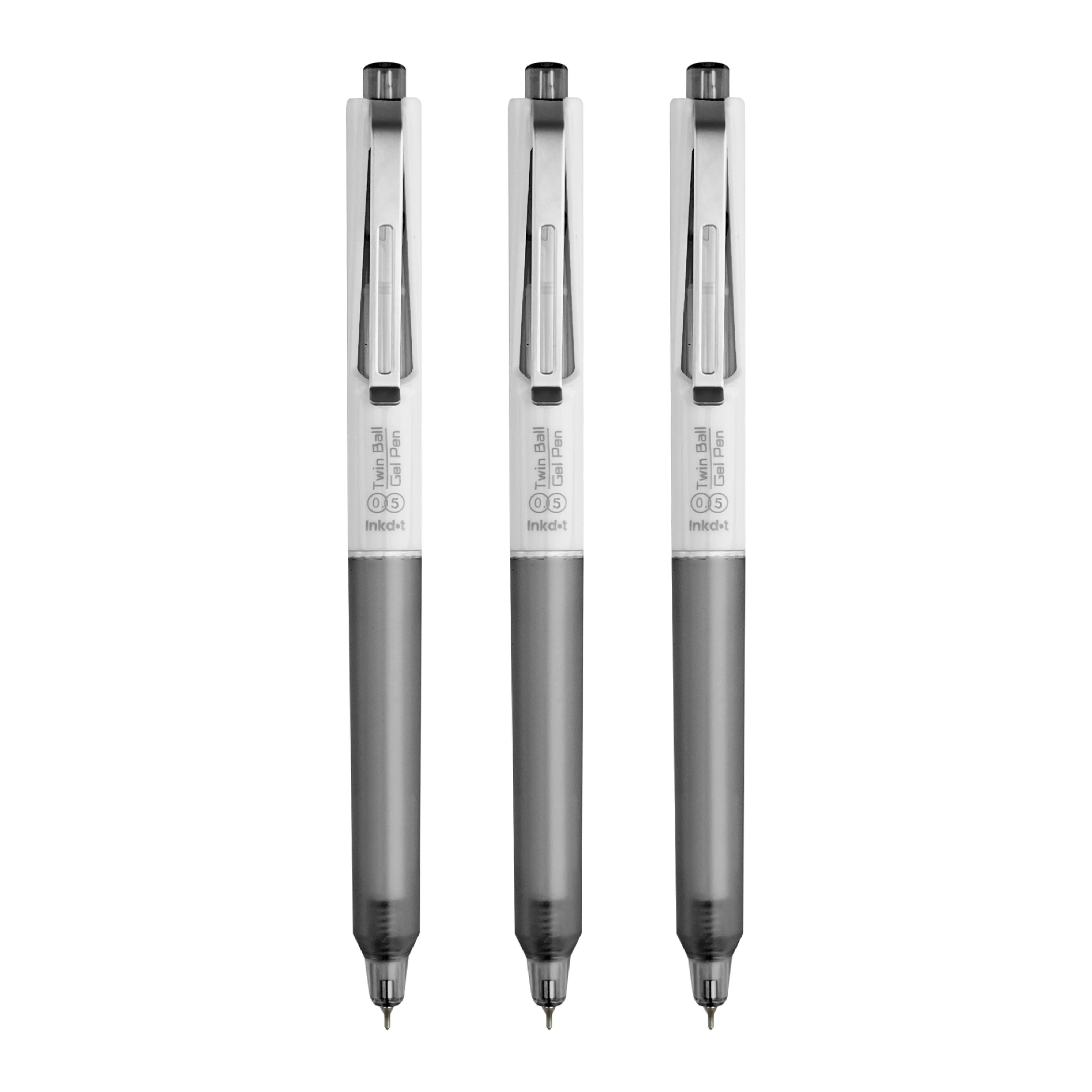Anupam Sylent Blue Gel Pens, Waterproof Quick Dry Blue Ink, 0.5mm Fine Point Retractable Smooth Writing Pens for Journaling, Writing Gel Pen - Image 7