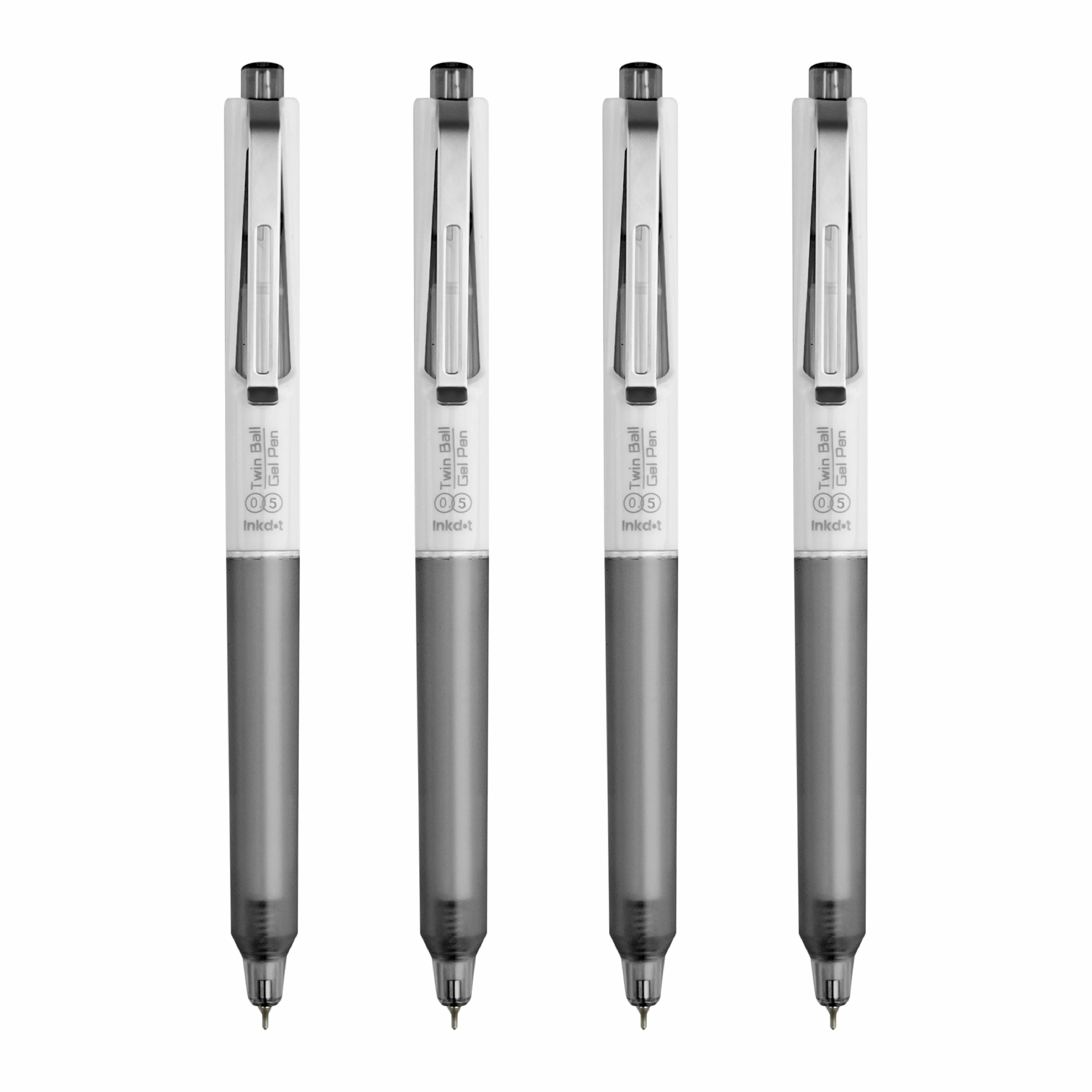 Anupam Sylent Blue Gel Pens, Waterproof Quick Dry Blue Ink, 0.5mm Fine Point Retractable Smooth Writing Pens for Journaling, Writing Gel Pen - Image 8