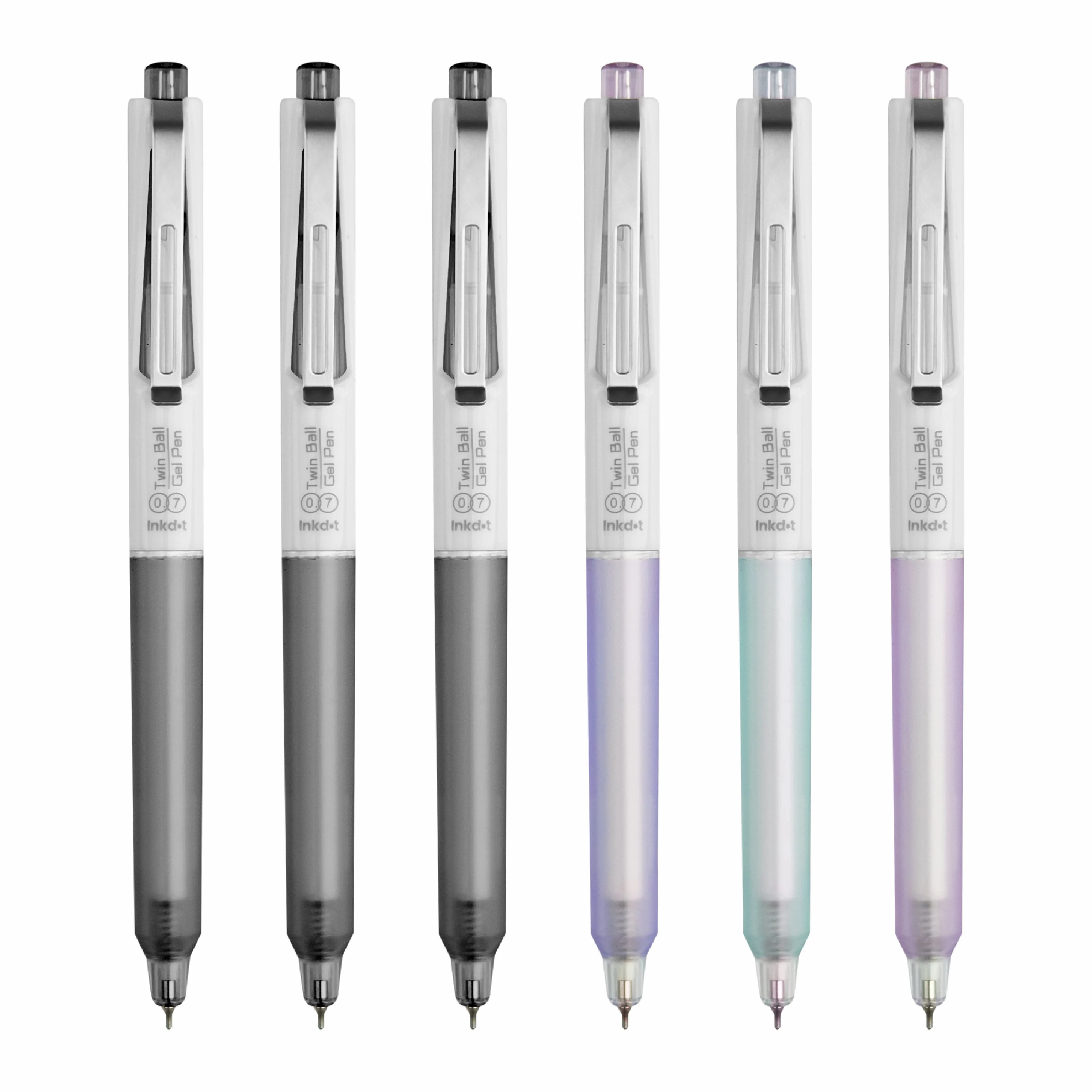 Anupam Sylent Blue Gel Pens, Waterproof Quick Dry Blue Ink, 0.7mm Fine Point Retractable Smooth Writing Pens for Journaling, Writing Gel Pen - Image 17