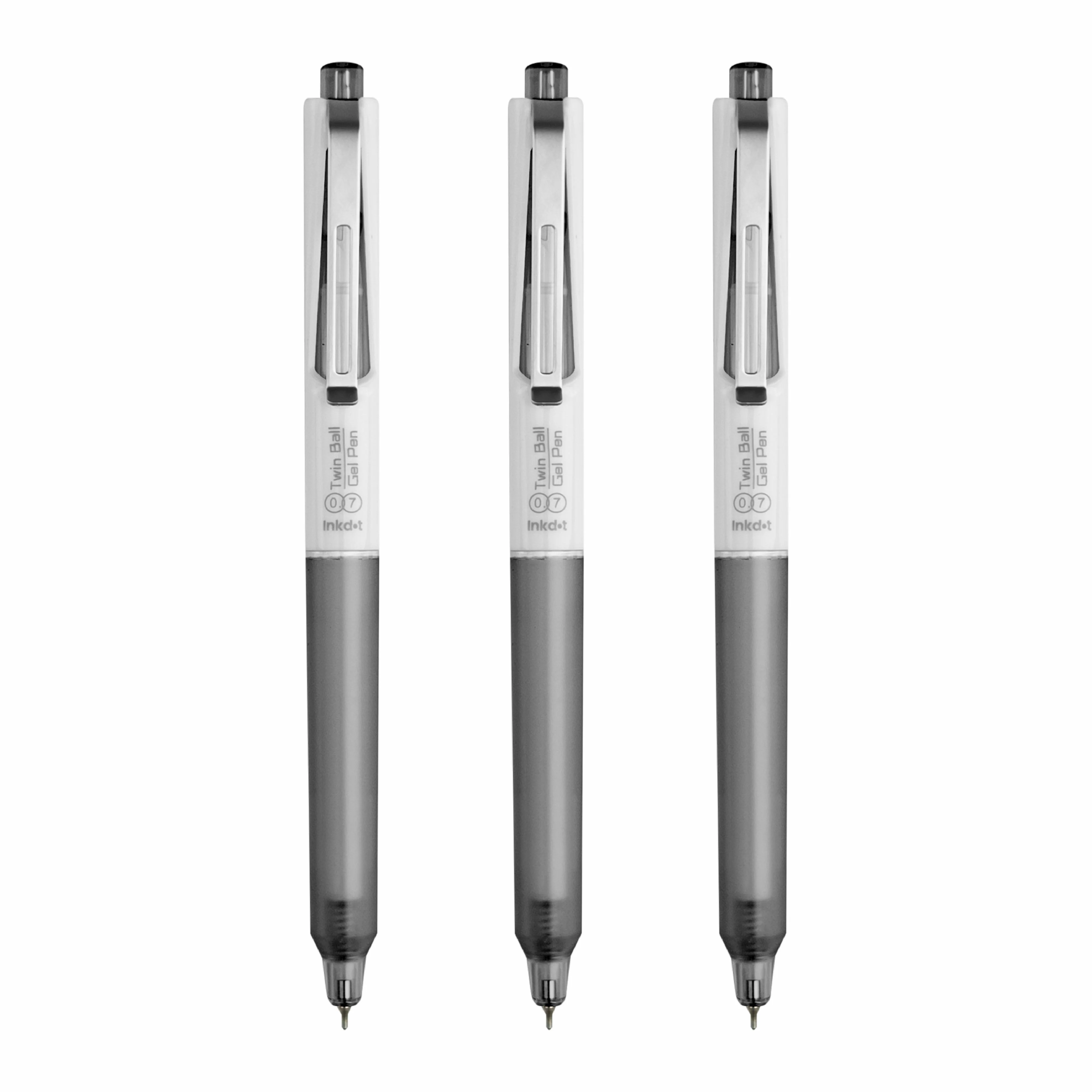 Anupam Sylent Blue Gel Pens, Waterproof Quick Dry Blue Ink, 0.7mm Fine Point Retractable Smooth Writing Pens for Journaling, Writing Gel Pen - Image 7