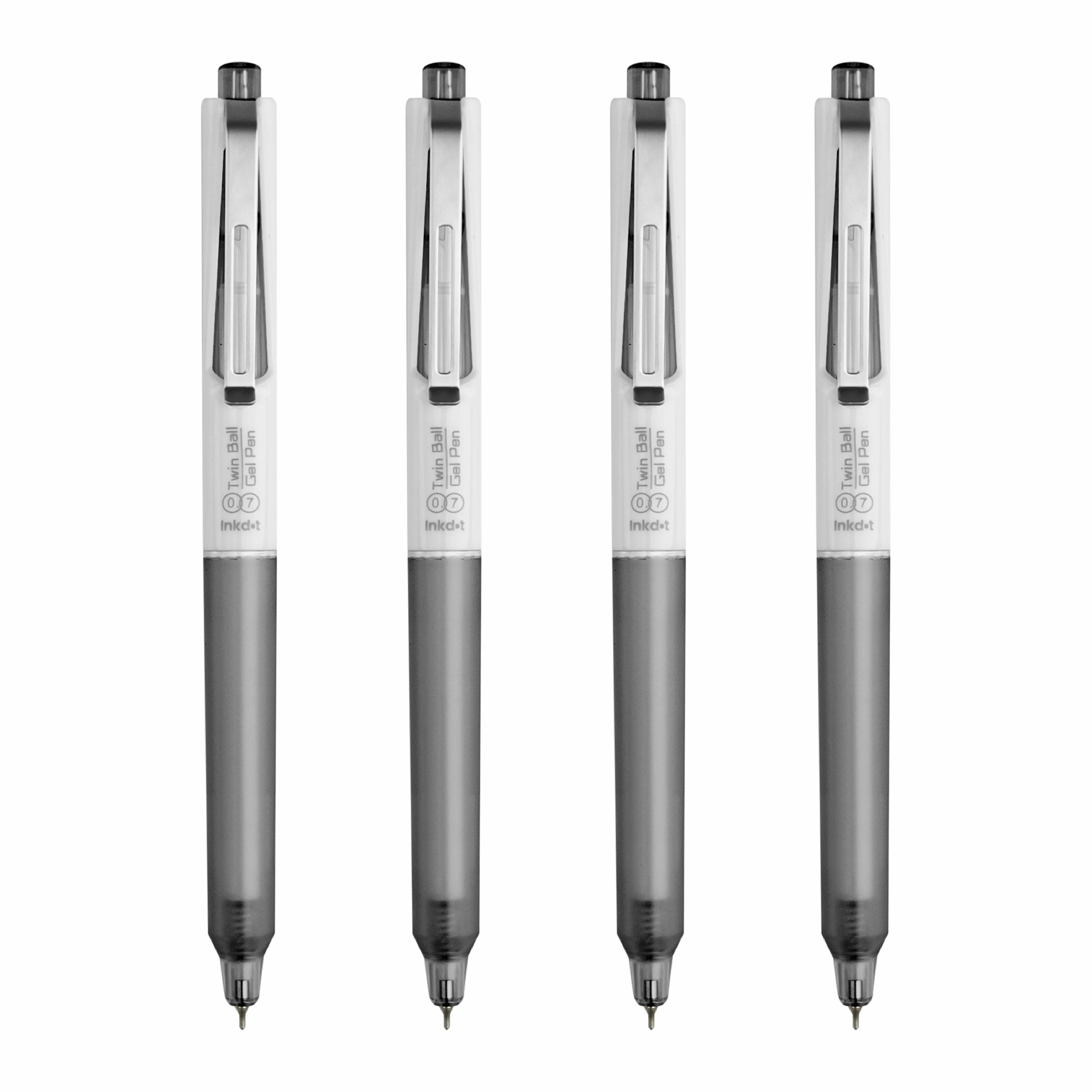 Anupam Sylent Blue Gel Pens, Waterproof Quick Dry Blue Ink, 0.7mm Fine Point Retractable Smooth Writing Pens for Journaling, Writing Gel Pen - Image 8