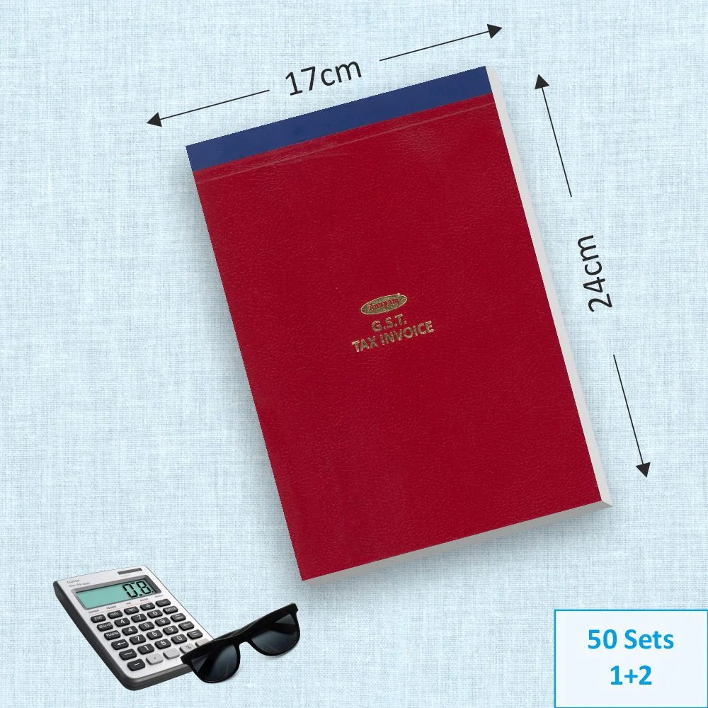 Anupam Tax Invoice Bill Book – Perforated Cash Memo-Approval Slip-Estimate Slip- Credit Memo-50 Original + 50 Duplicate Pages-for Shop-Office-Institute - Image 3
