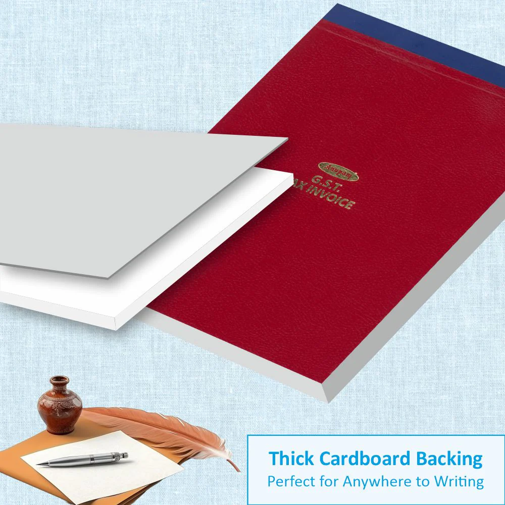 Anupam Tax Invoice Bill Book – Perforated Cash Memo-Approval Slip-Estimate Slip- Credit Memo-50 Original + 50 Duplicate Pages-for Shop-Office-Institute - Image 6