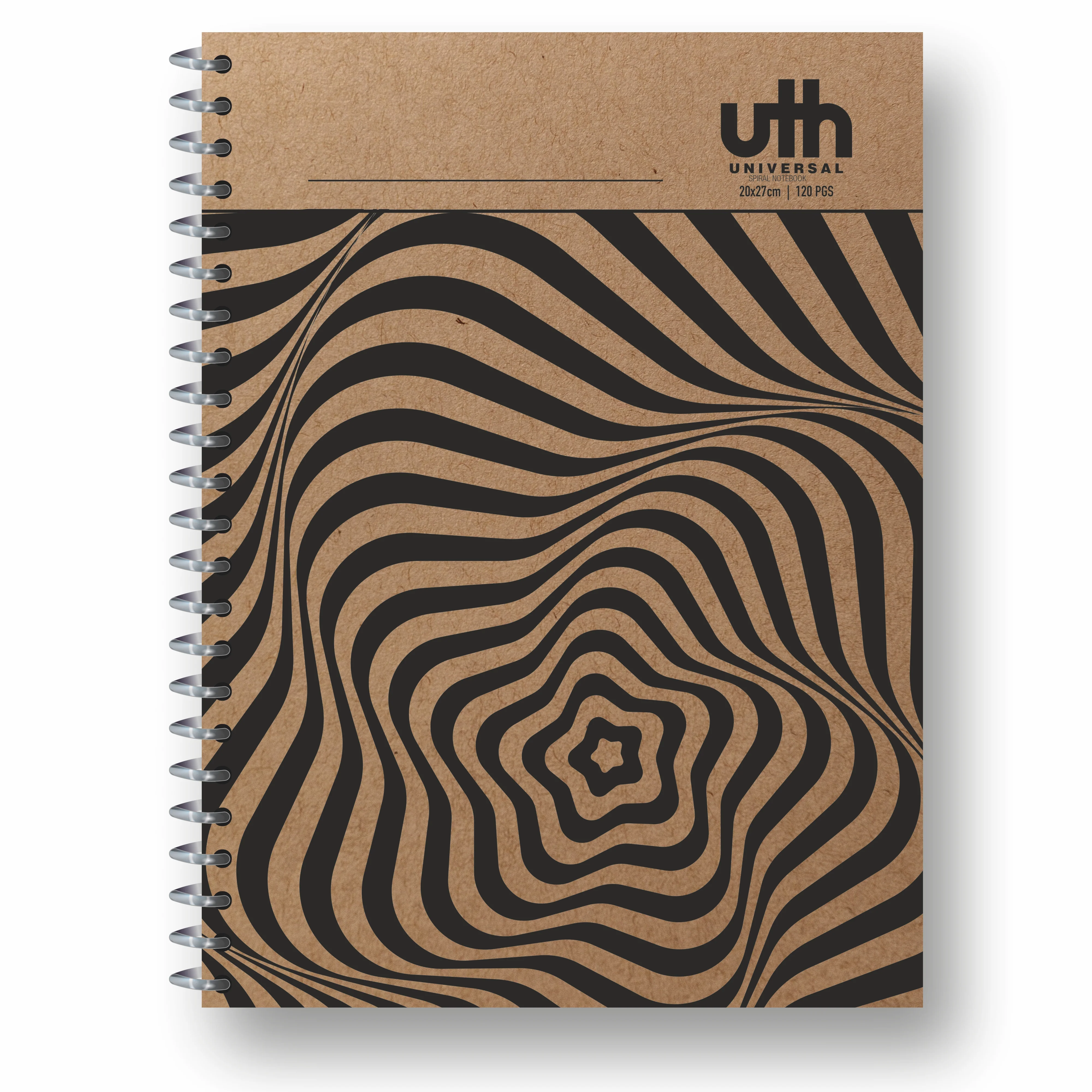 Anupam UTH Kraft Notebook-College Ruled/Plain Spiral Subject Notebook for School-Office, Writing Journal 22x27cm - 120 Pages - 70 GSM (Pack of 2) - Image 11
