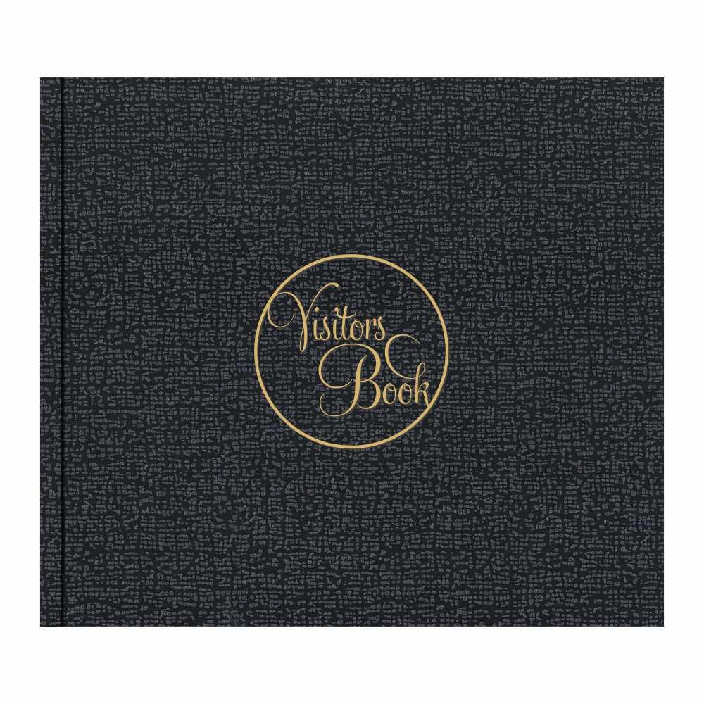 Anupam Visitors Register Book-Hard Bound-3D Acrylic Coated Cover Material-Landscape-Medium Size 22x25cm-80 GSM-192 Pages for Reception-Business - Image 7