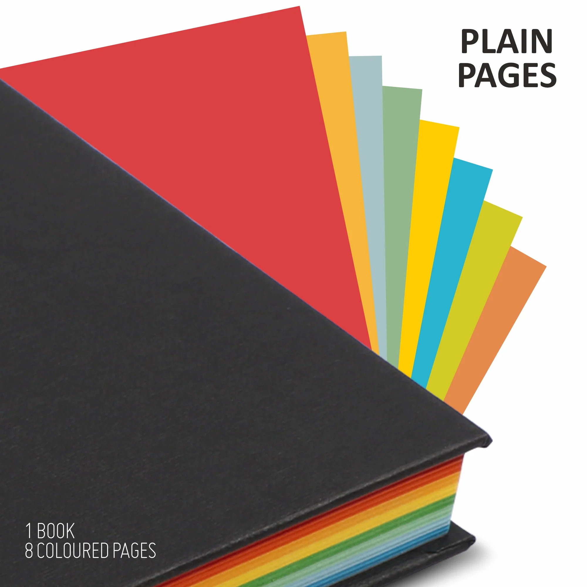 Anupam Vivid Multi Colour Paper-Writing Journal -A5-70 GSM-(256 pages) - Image 10