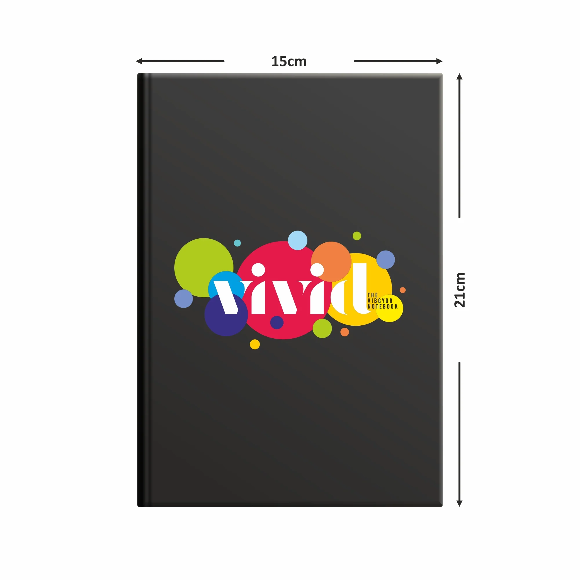 Anupam Vivid Multi Colour Paper-Writing Journal -A5-70 GSM-(256 pages) - Image 3