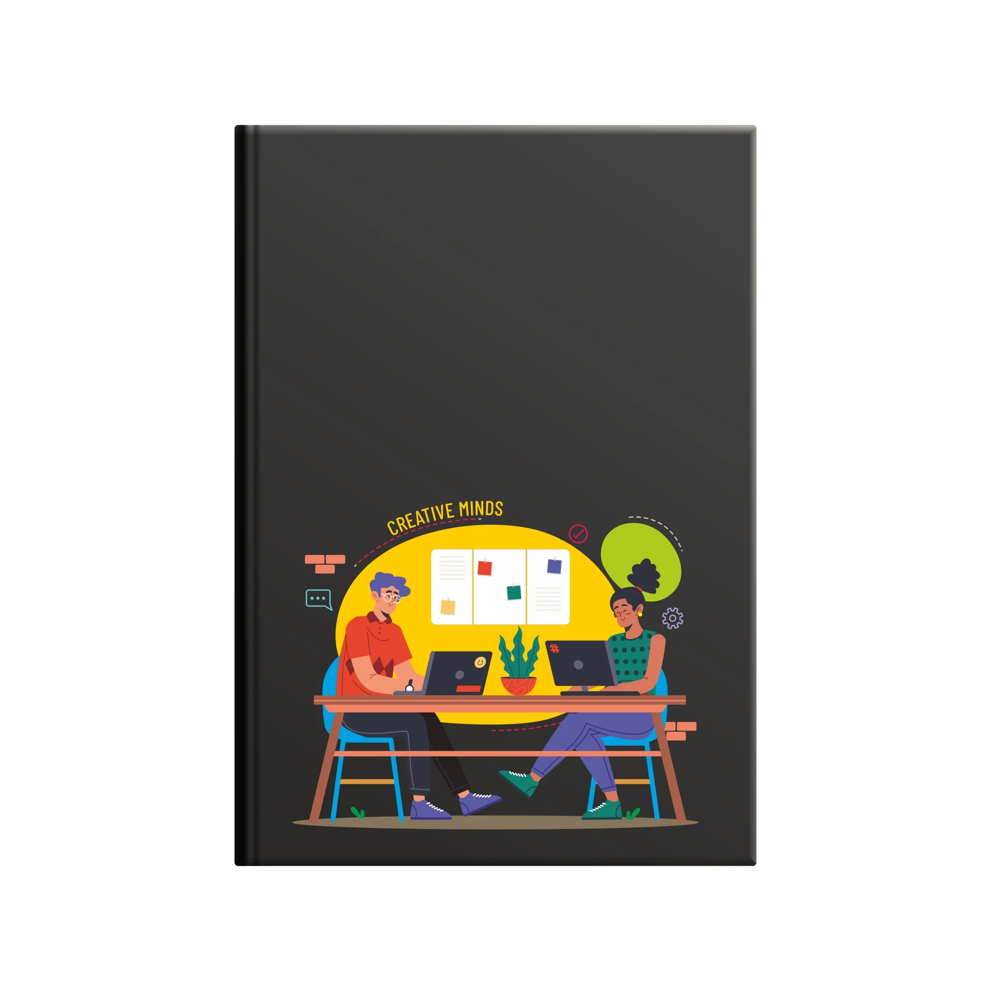 Anupam Vivid Multi Colour Paper-Writing Journal -A5-70 GSM-(256 pages) - Image 4