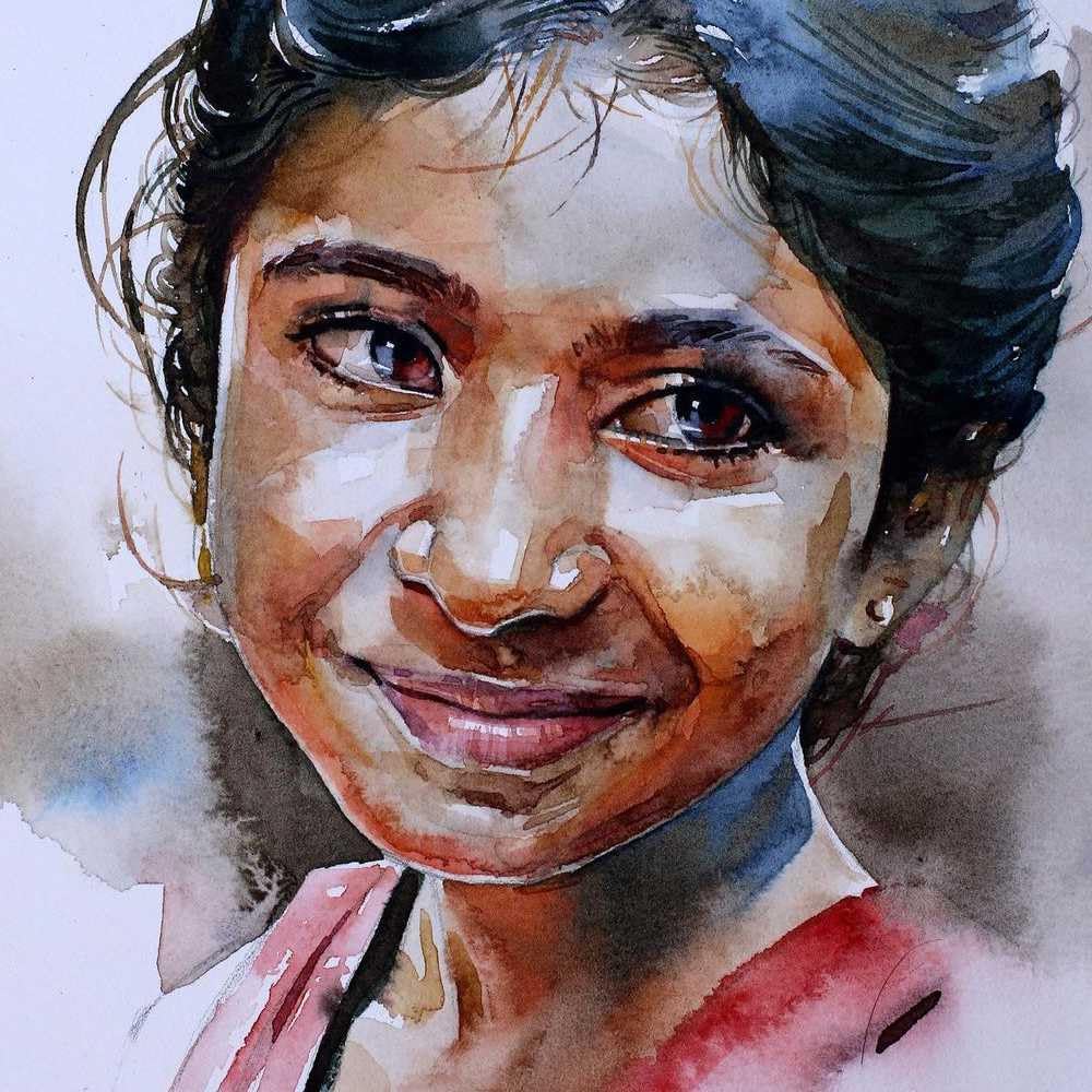 Anupam 100% Cotton Watercolour Paper-Acid Free-Coarse Surface-Hot Pressed-Loose Sheets-250 GSM - Image 8