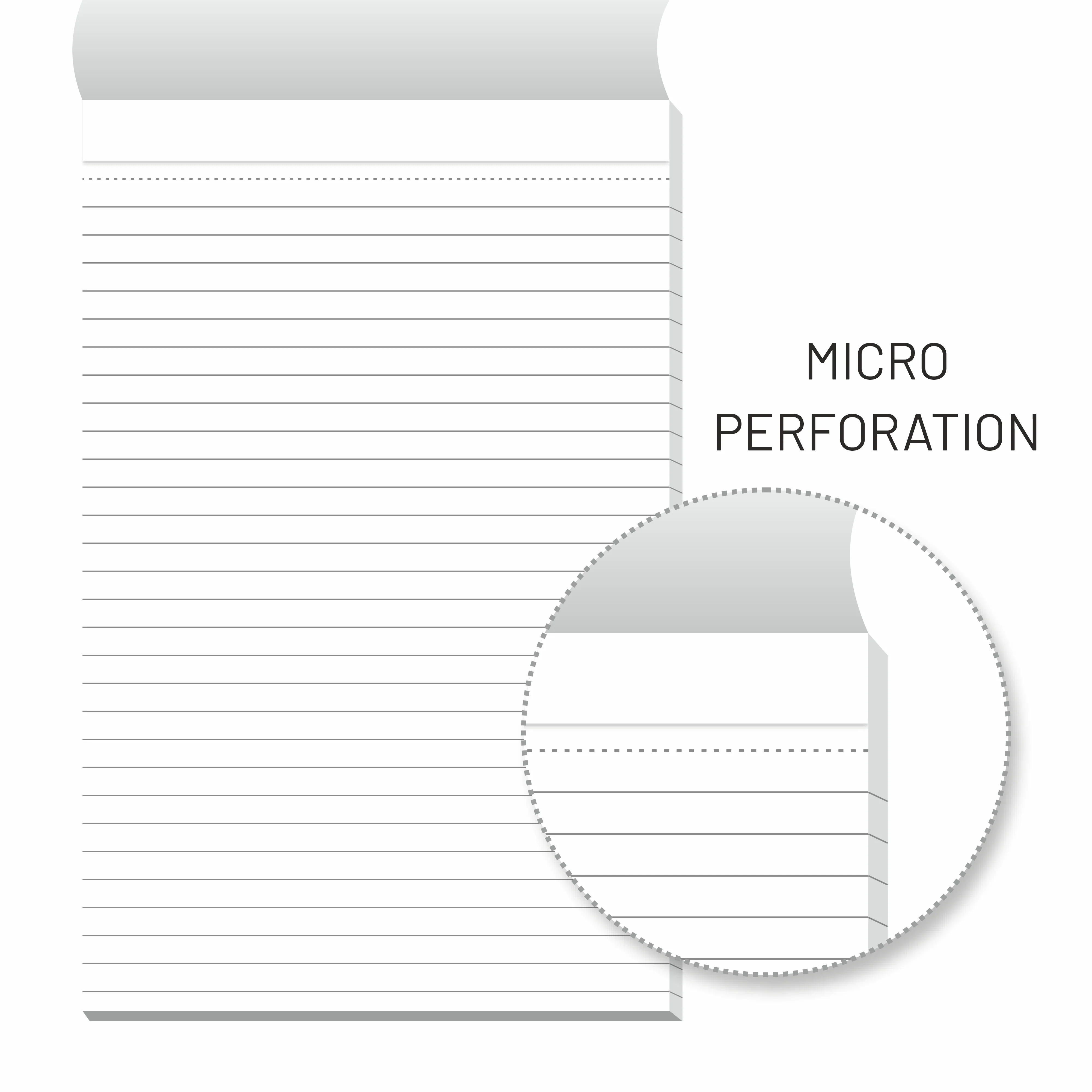Anupam Writing Pad – Wide Ruled Lined Paper-80 GSM-Micro Perforated with Durable Cardboard Backing for School-College- Office - Image 35
