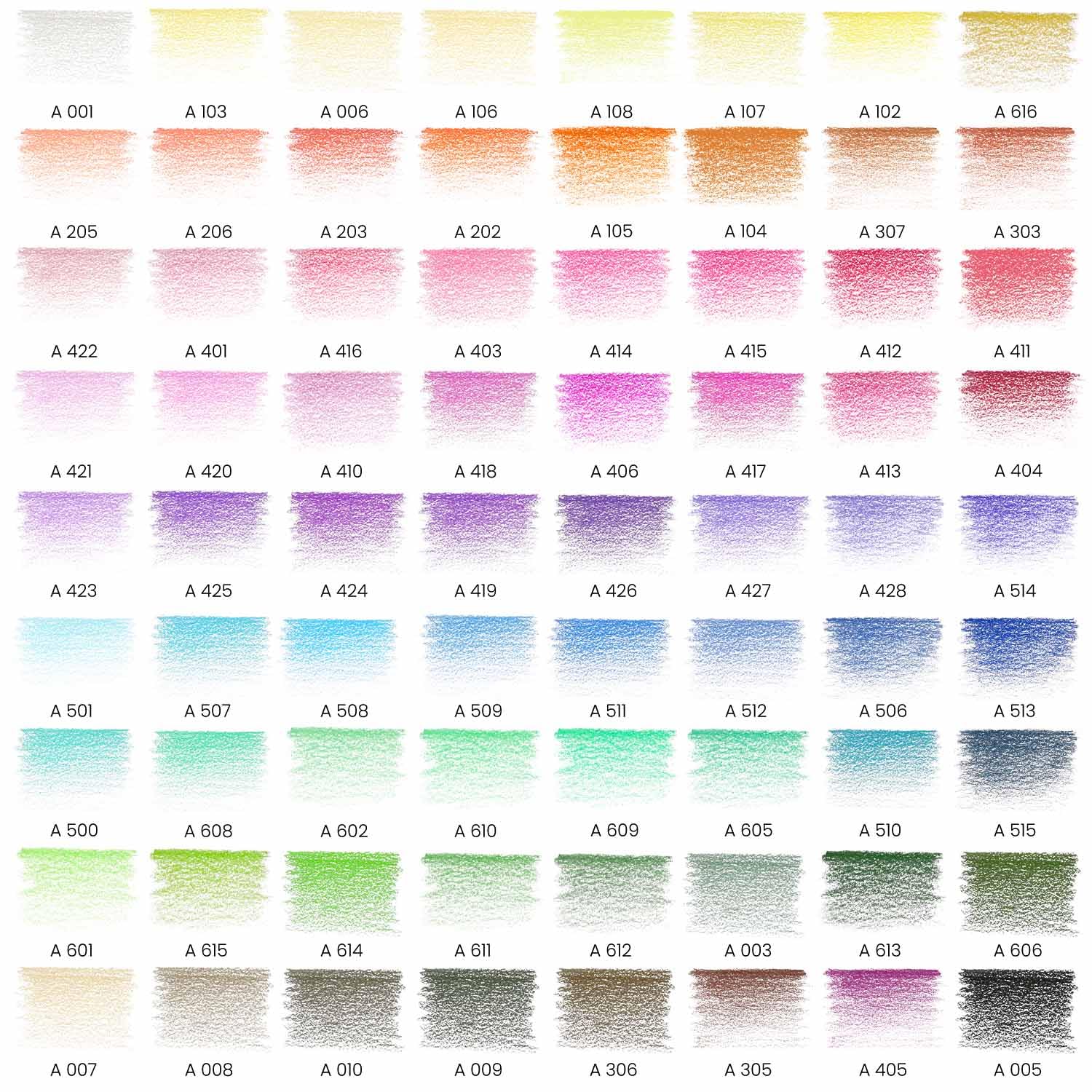 ARTEZA Classic Assorted Colored Pencils Set of 72 - Image 4