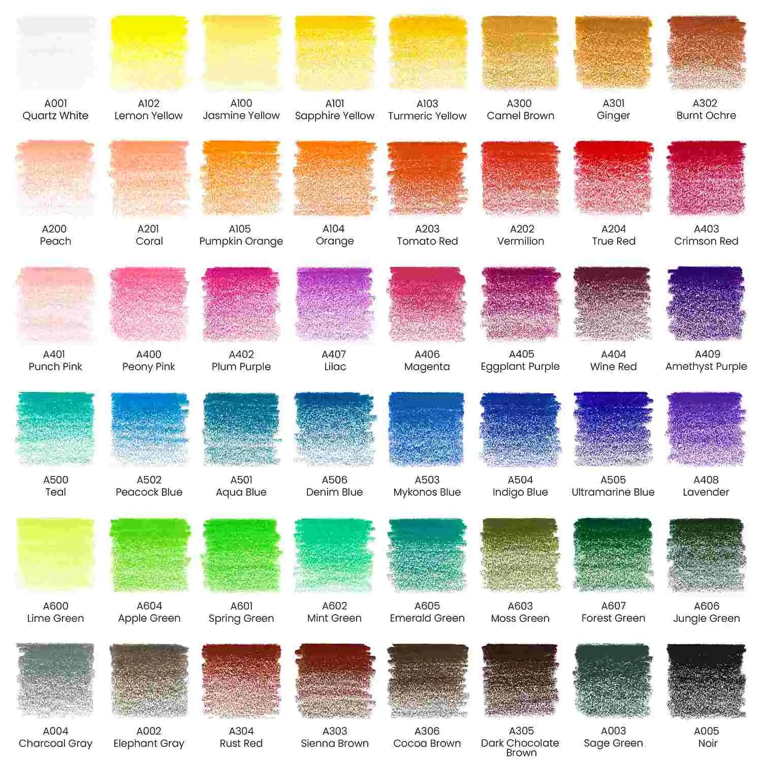 ARTEZA Colored Pencils Classic Assorted Colors Set of 48 - Image 5