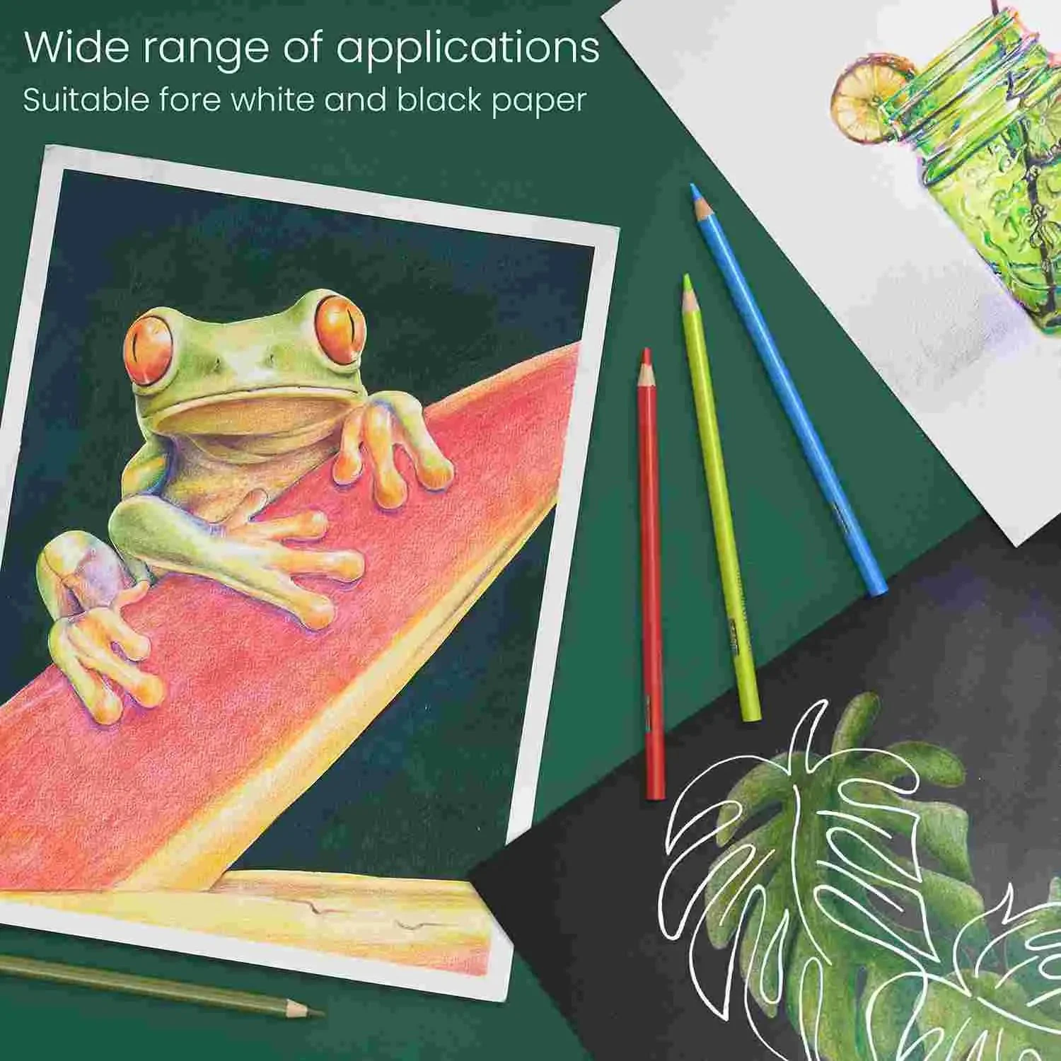ARTEZA Colored Pencils Classic Assorted Colors Set of 48 - Image 6