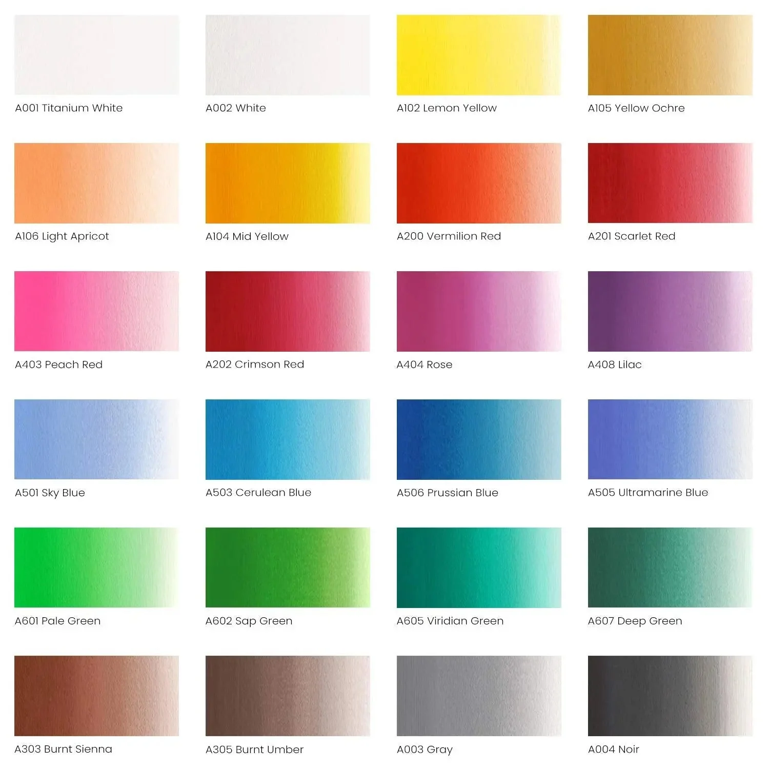 ARTEZA Premium Gouache Colour Paint Set -12ml Tubes - Image 5