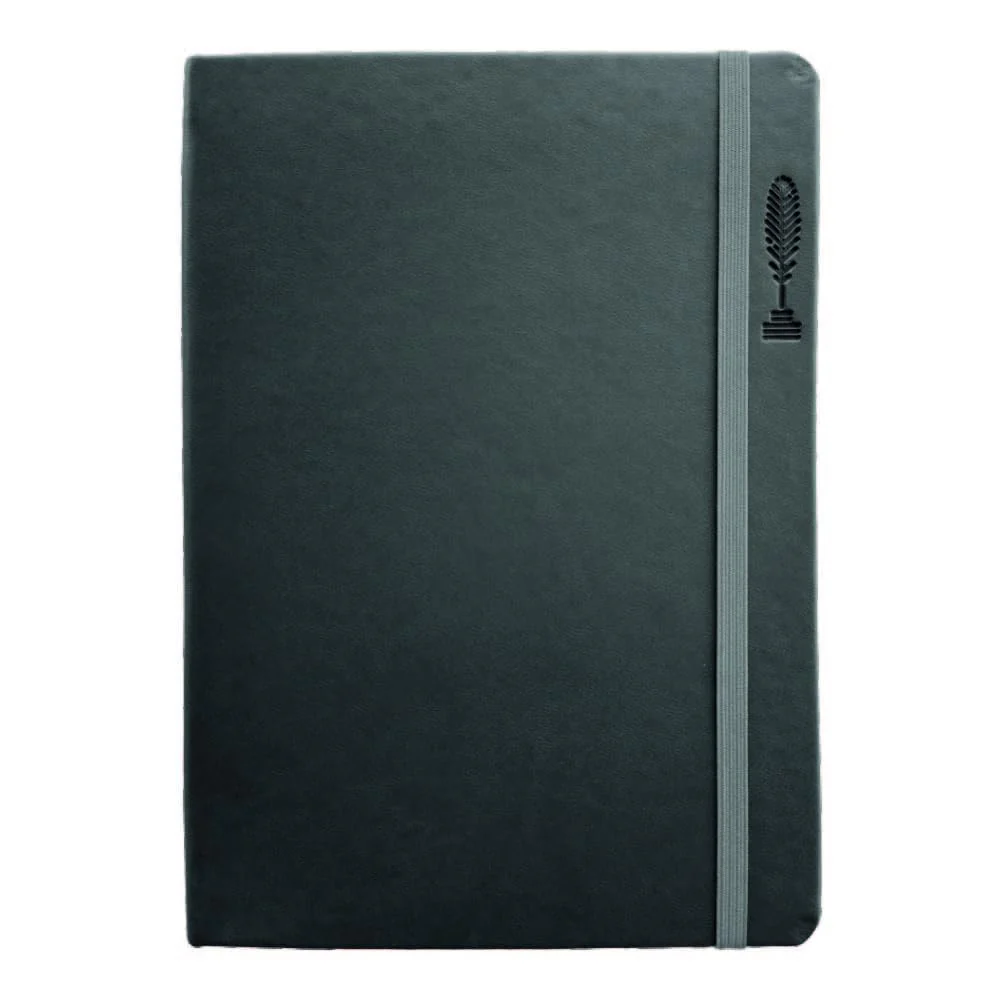 Anupam Fluct Premium Lined Journal Notebook 192 Pages 80Gsm A5 Ruled Notebook Matte Finish PU Cover - Image 2