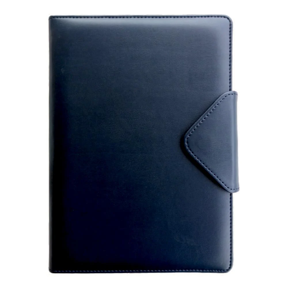 Anupam Flynn Ruled Journal Notebook 192 Pages 80Gsm - Spongy Leather Textured PU Cover with Magnetic Closure - Image 2