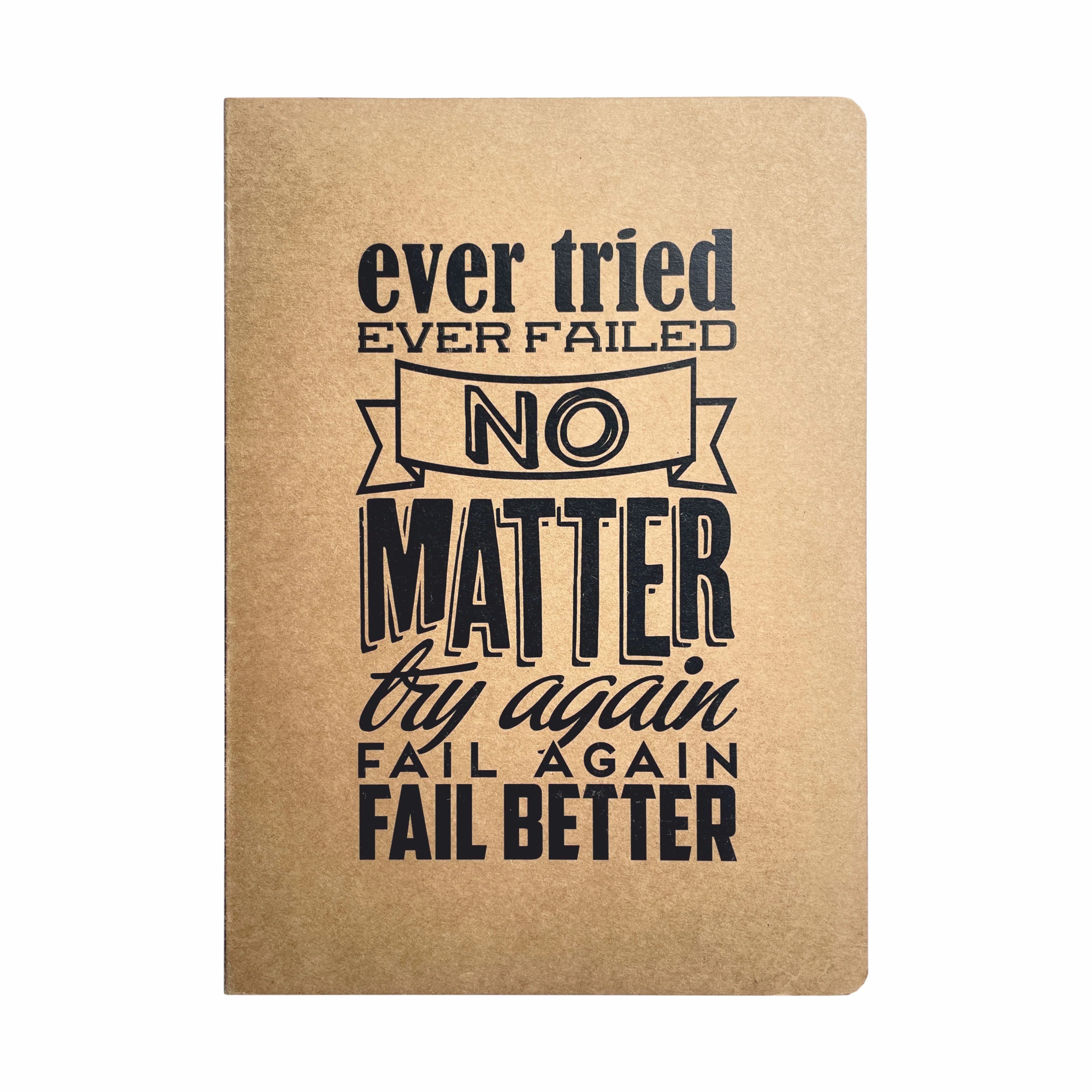 REK Journal Recycled and Eco-friendly Kraft Cover College Ruled Notebook - 80 Gsm - 160 Pages (Pack) - Image 7