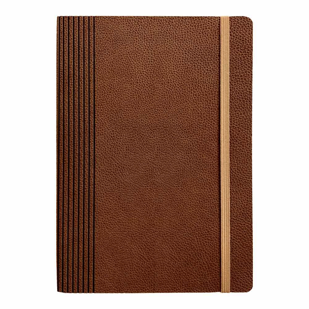 Anupam Sway Lined Journal Notebook-192 Pages-College Ruled Notebook-Thick Paper Leather Textured PU Cover with Designer Engraving Journals-Writing Office-School Supplies-80 Gsm - Image 11