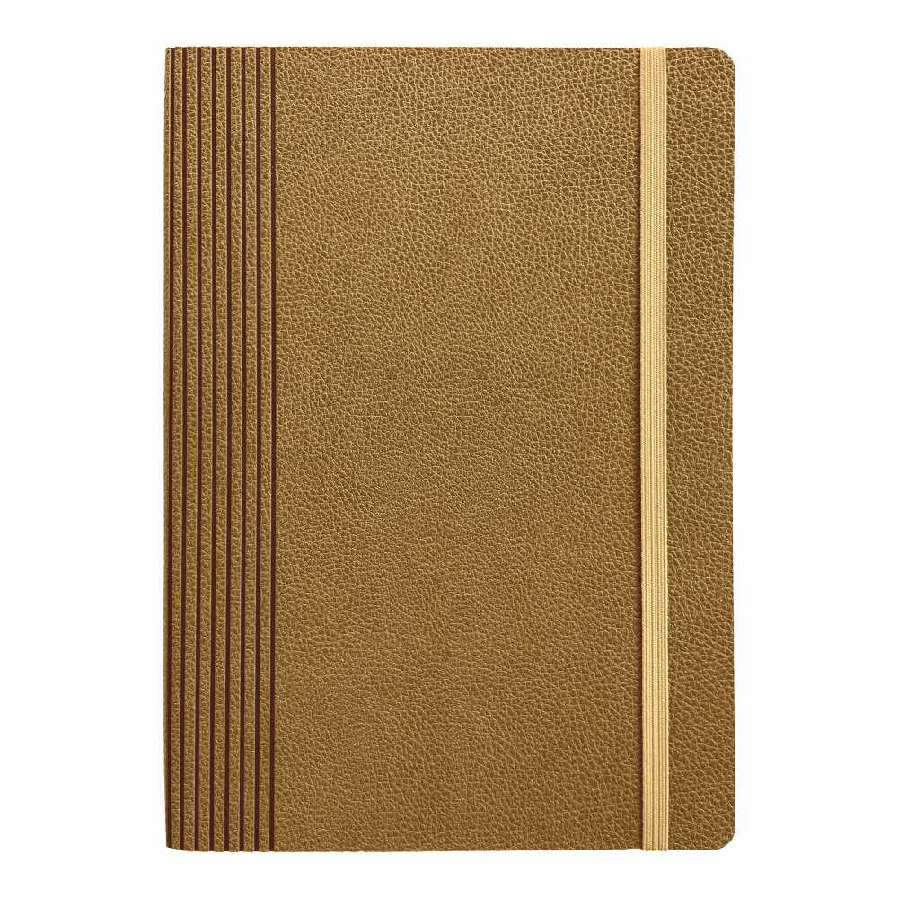 Anupam Sway Lined Journal Notebook-192 Pages-College Ruled Notebook-Thick Paper Leather Textured PU Cover with Designer Engraving Journals-Writing Office-School Supplies-80 Gsm - Image 9