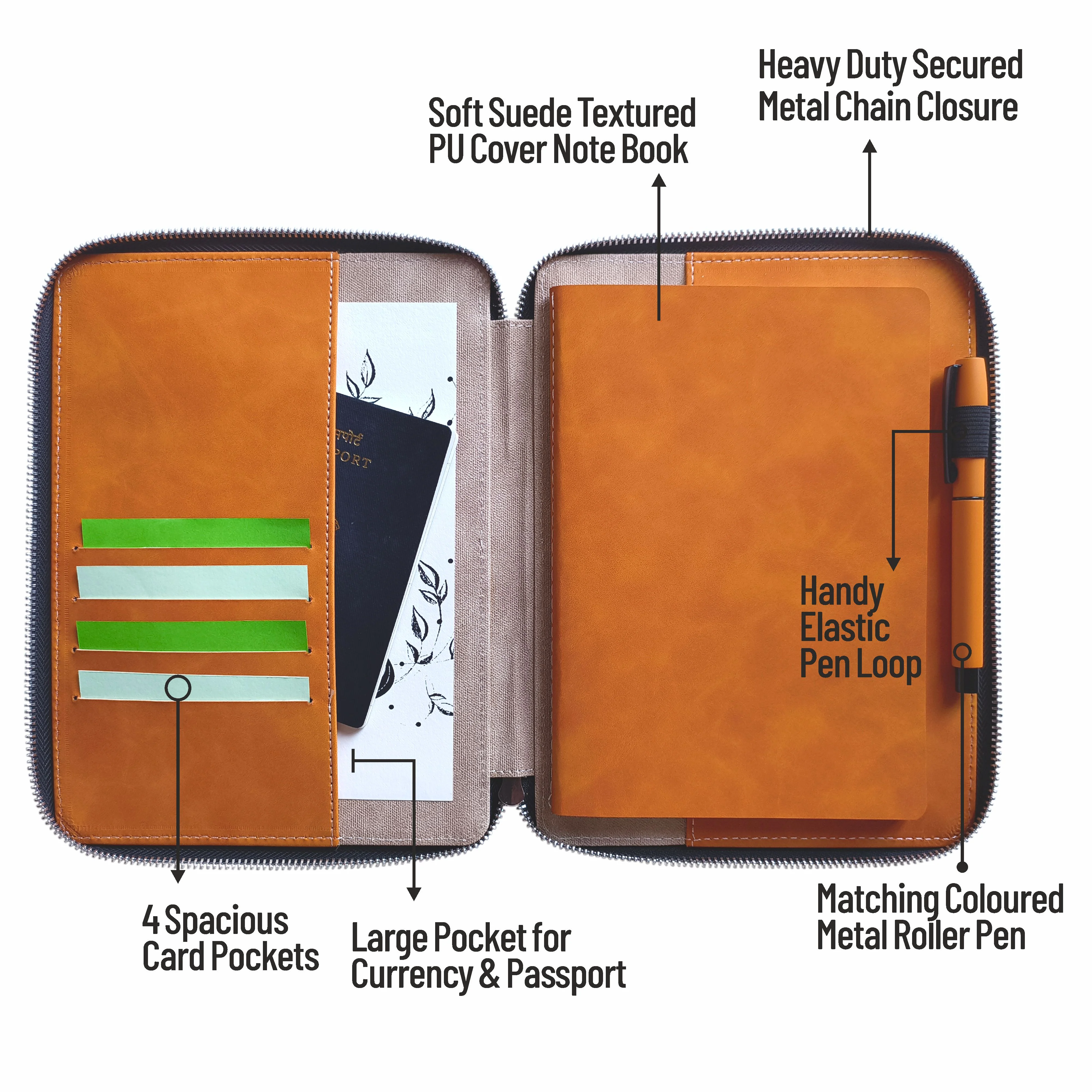Anupam Volt Elegance Redefined A5 Journal | 160 Pages, 100 GSM Premium Paper | Magnetic Closure, Lay flat, Water & Bill Tracker, Monthly & Yearly Planner - Image 17